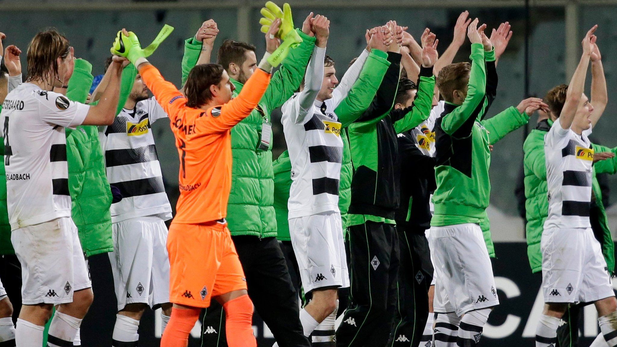 Borussia Monchengladbach win in Europa League