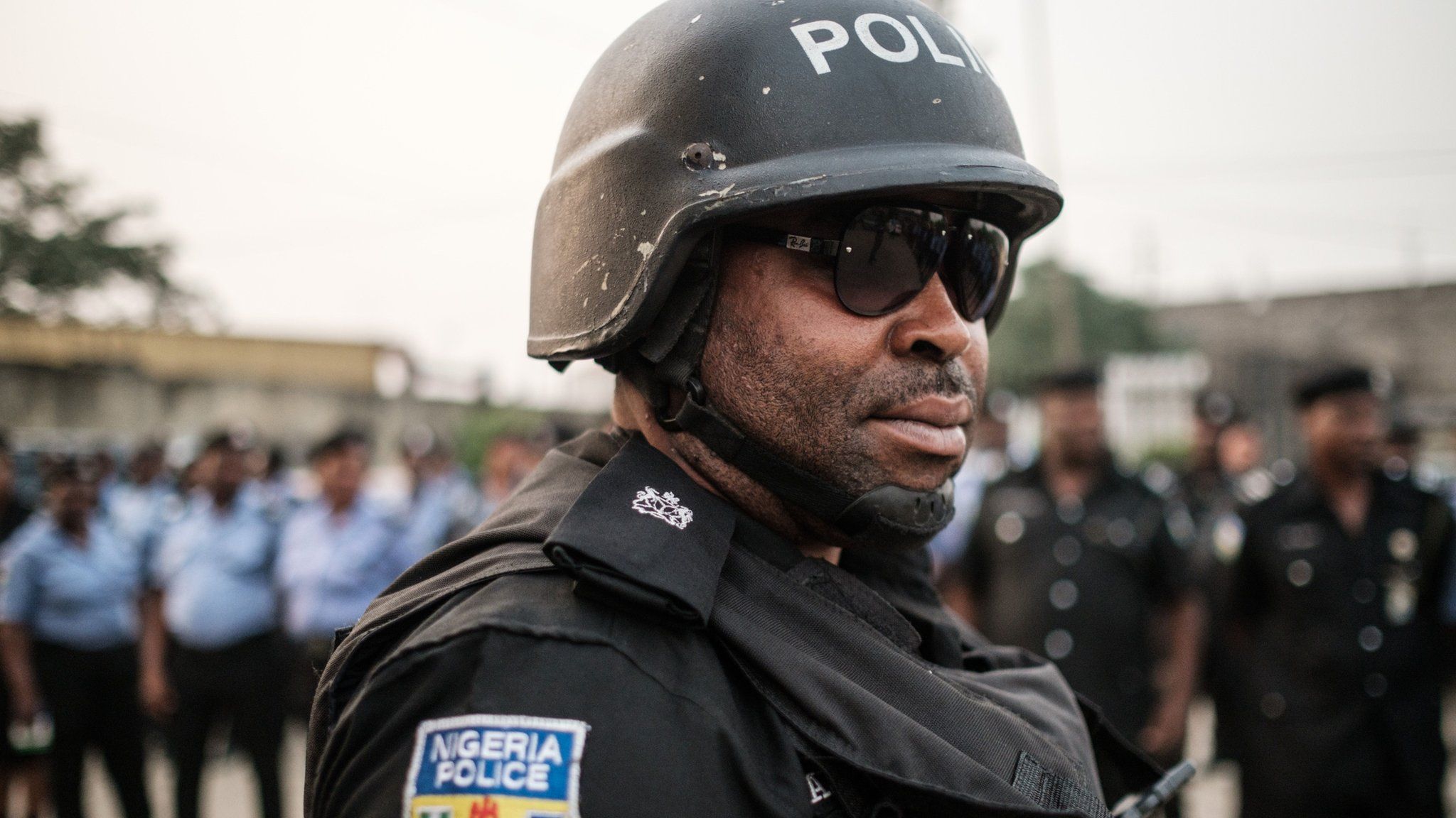 Nigerian police officer