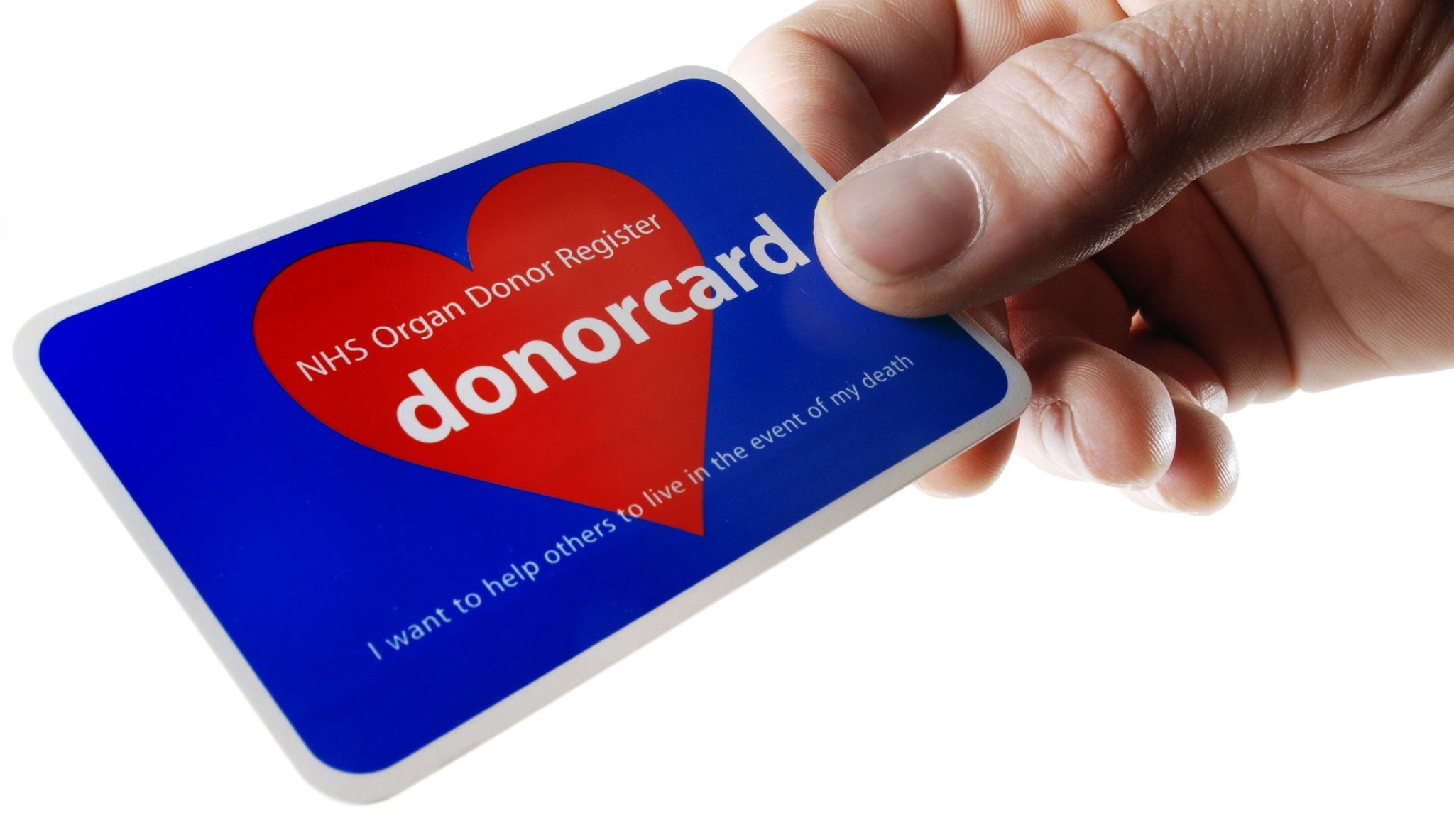 Donor card