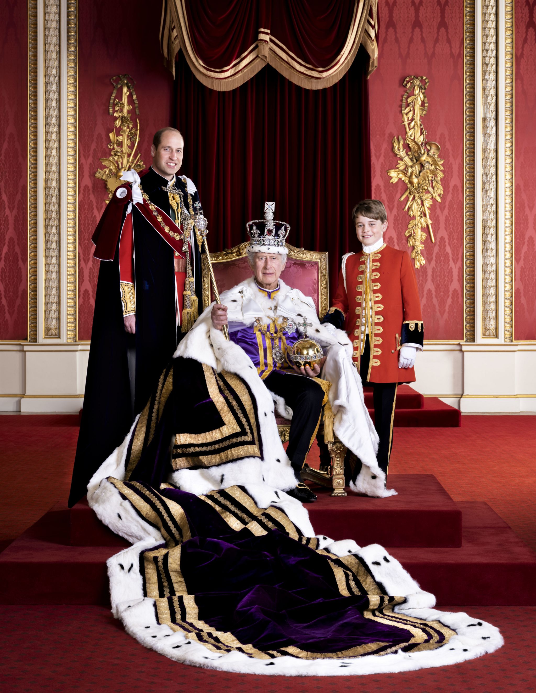 King Coronation portrait