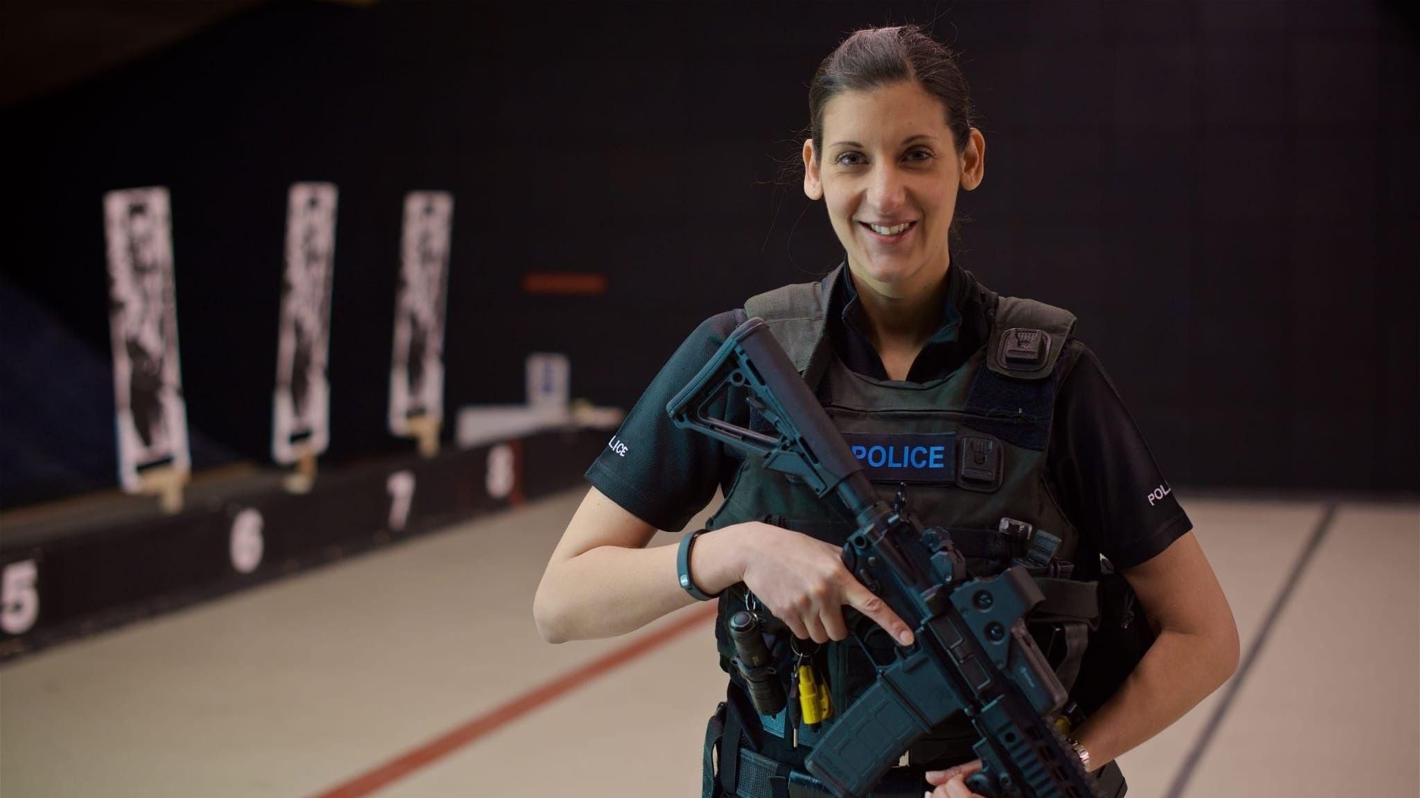 Rebecca Kalam in her firearms uniform
