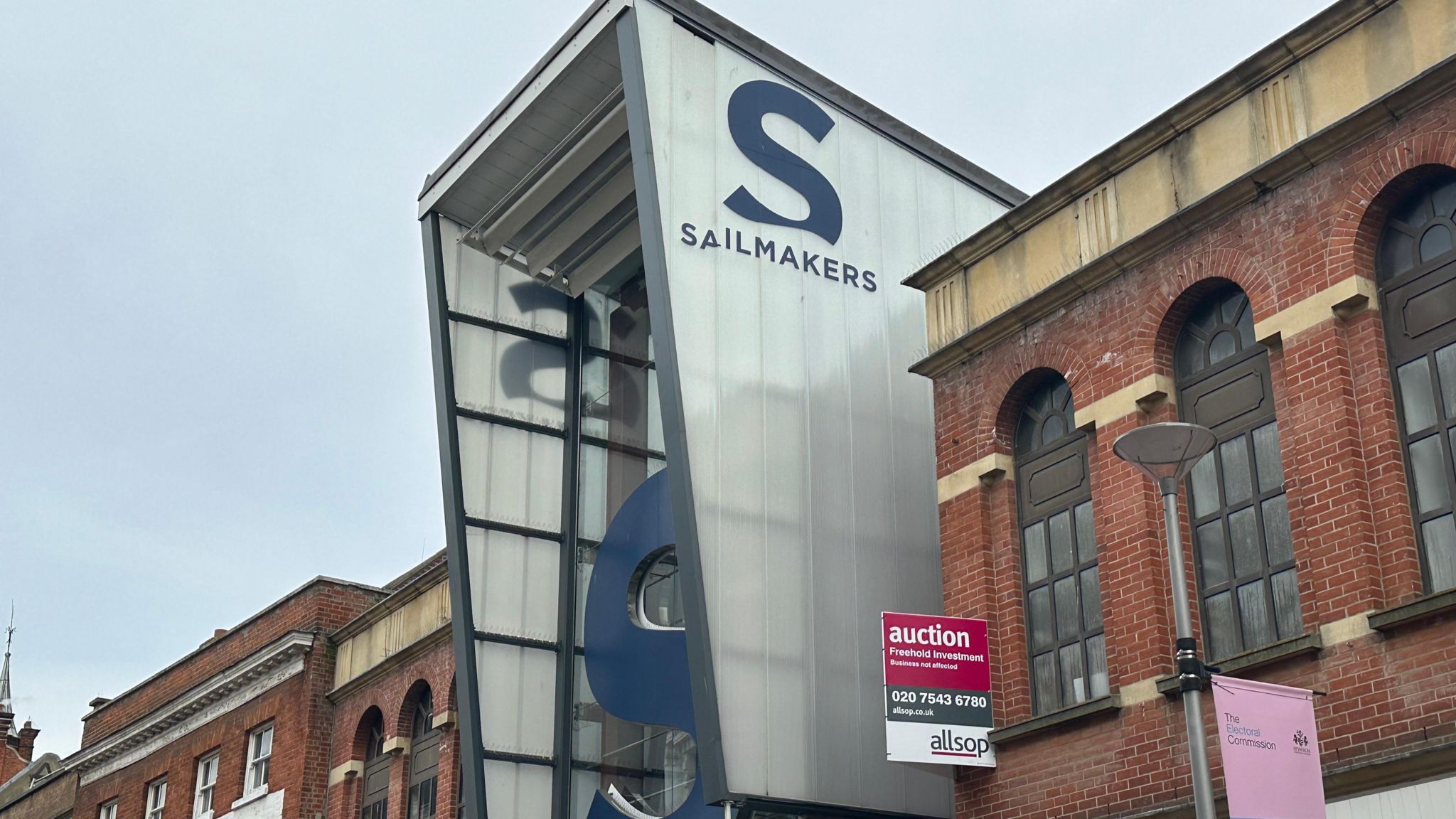 Sailmakers Shopping Centre in Ipswich