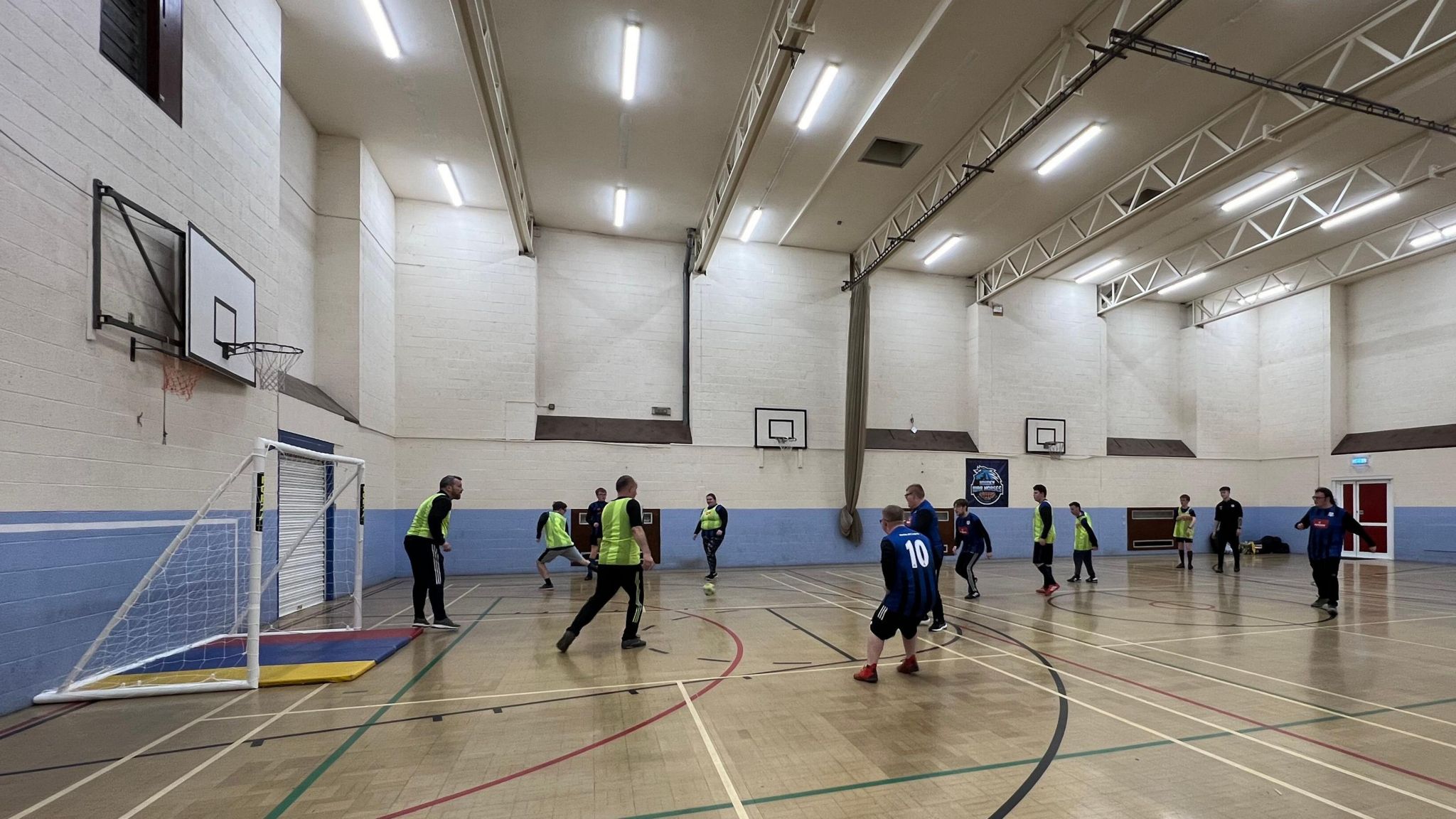 Indoor football pitch 