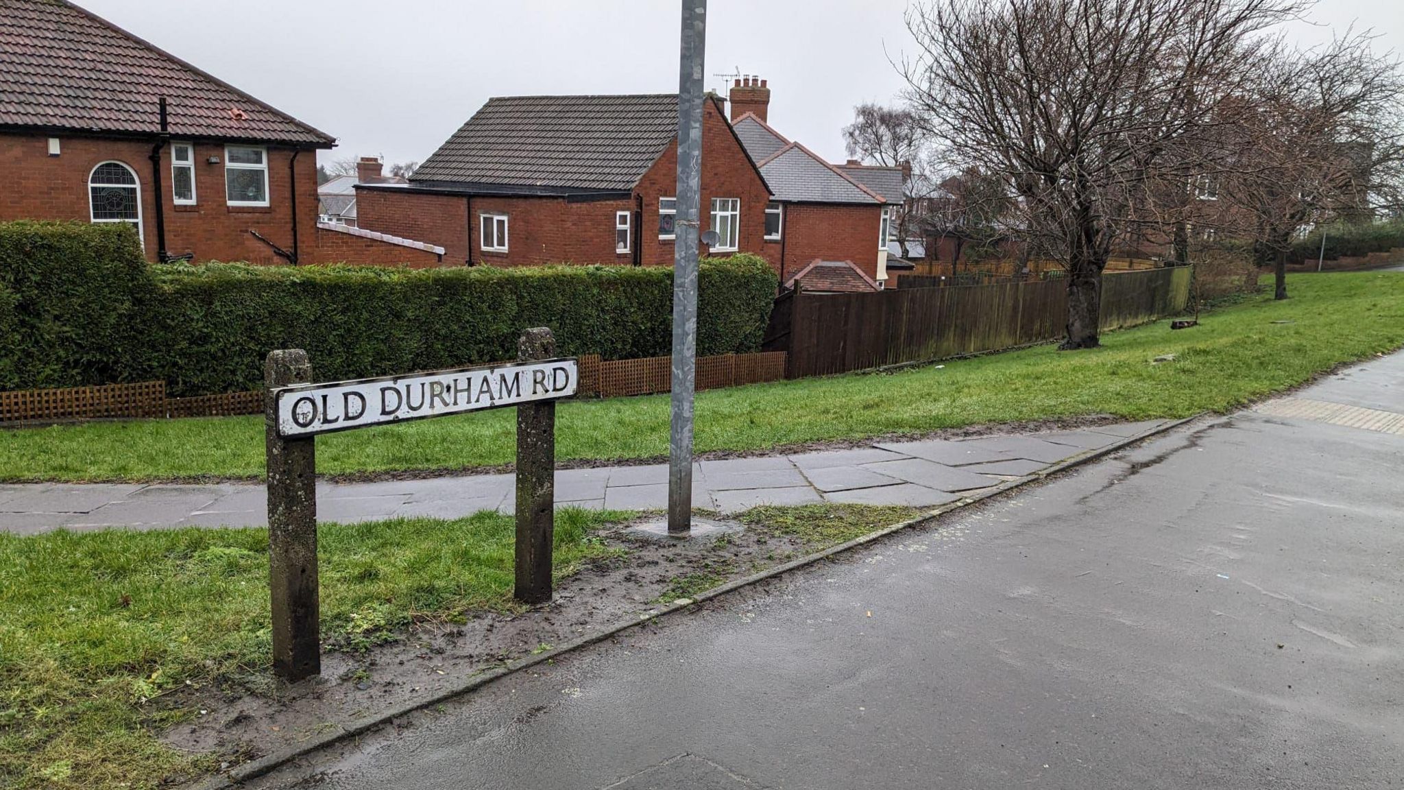 The burglars targeted a home on Old Durham Road in Gateshead