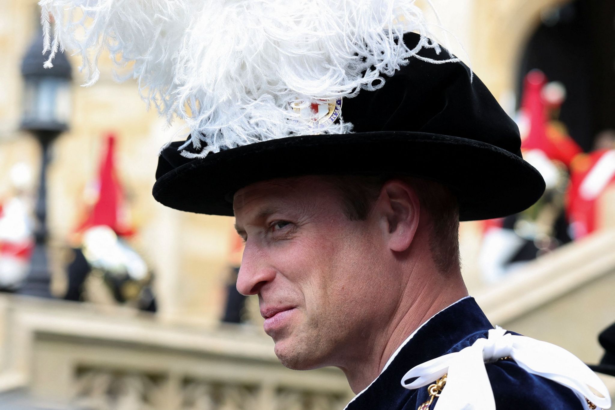 Prince William at Order of the Garter