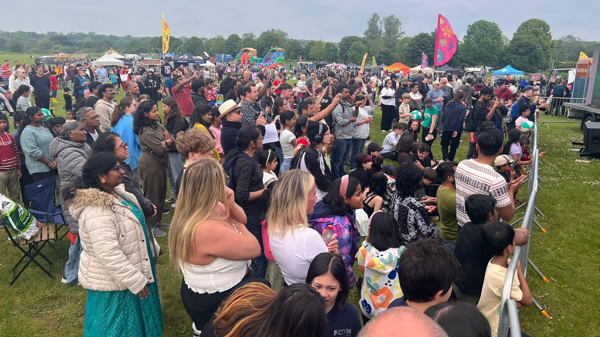 Crowds turn out for Peterborough Celebrates festival BBC News