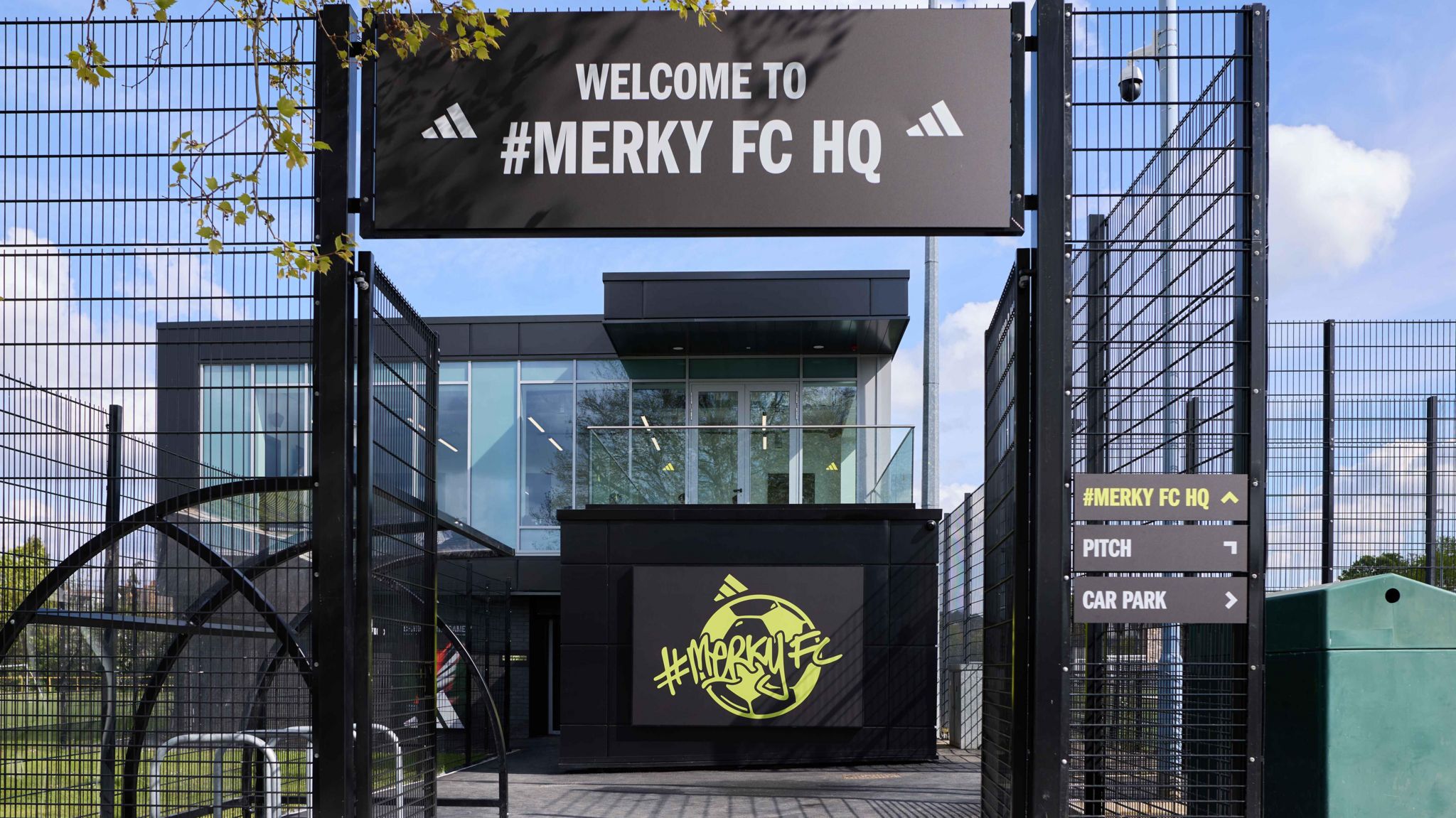 #MerkyFC HQ entrance