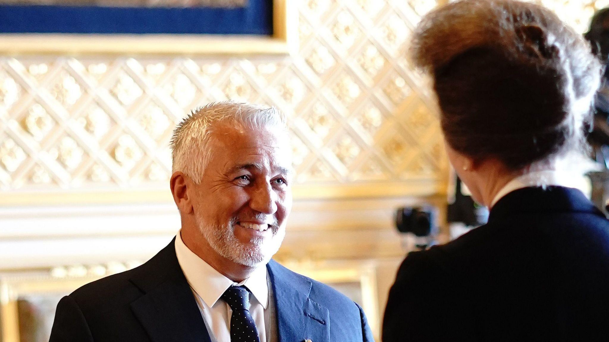 Paul Hollywood with Princess Anne