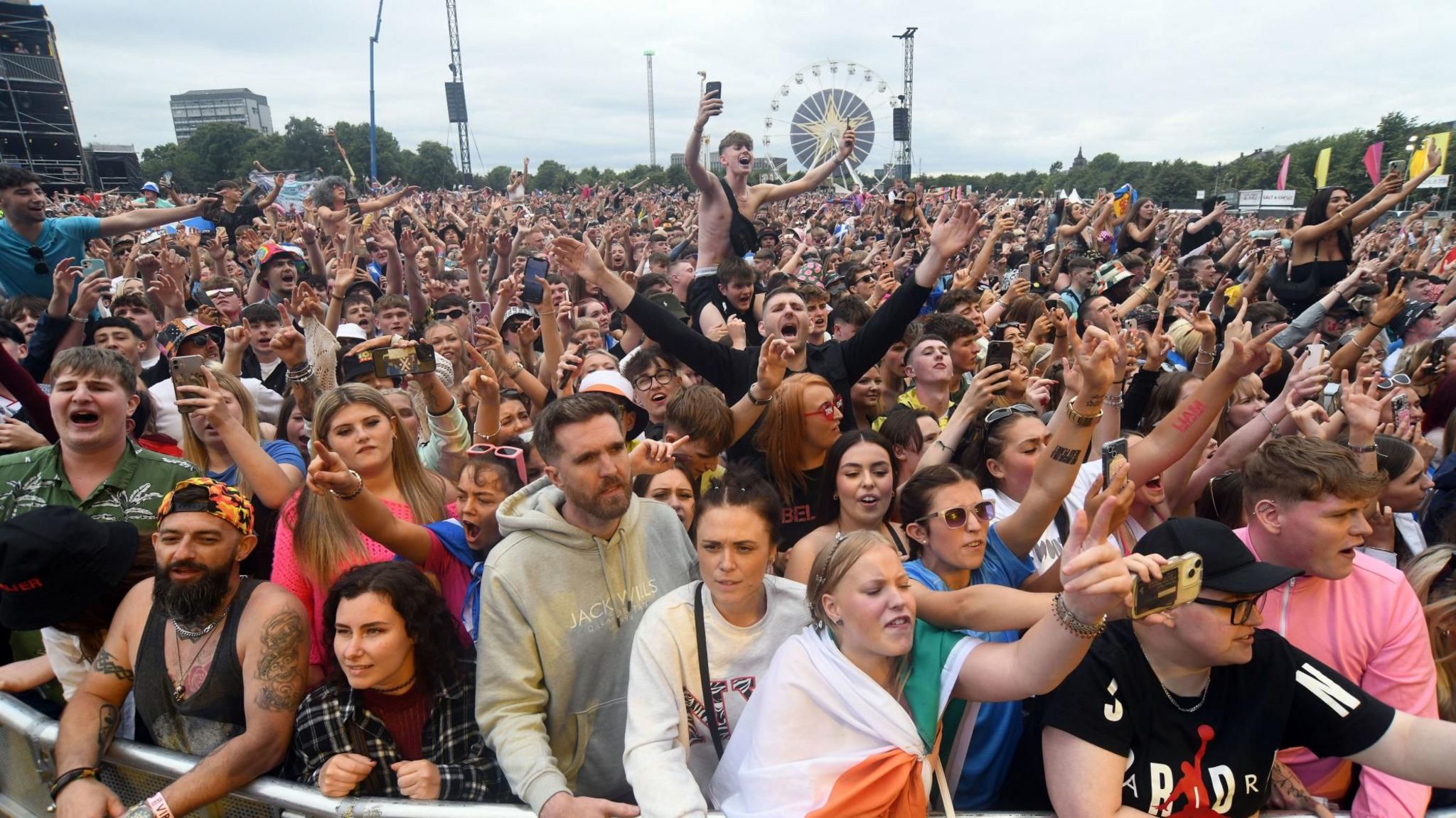 TRNSMT festival goers