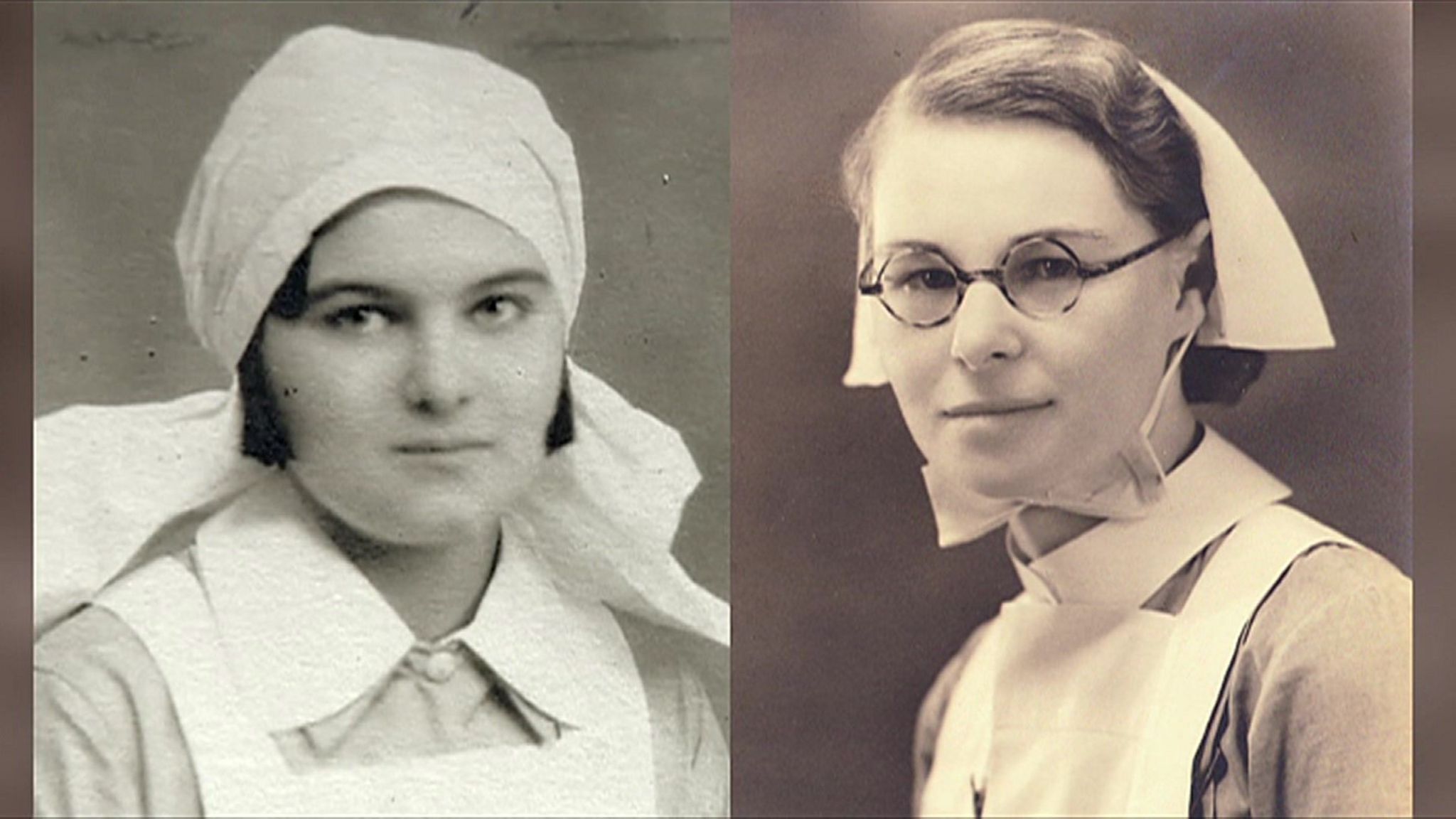 Sister Dorothy Field and Sister Mollie Evershed.