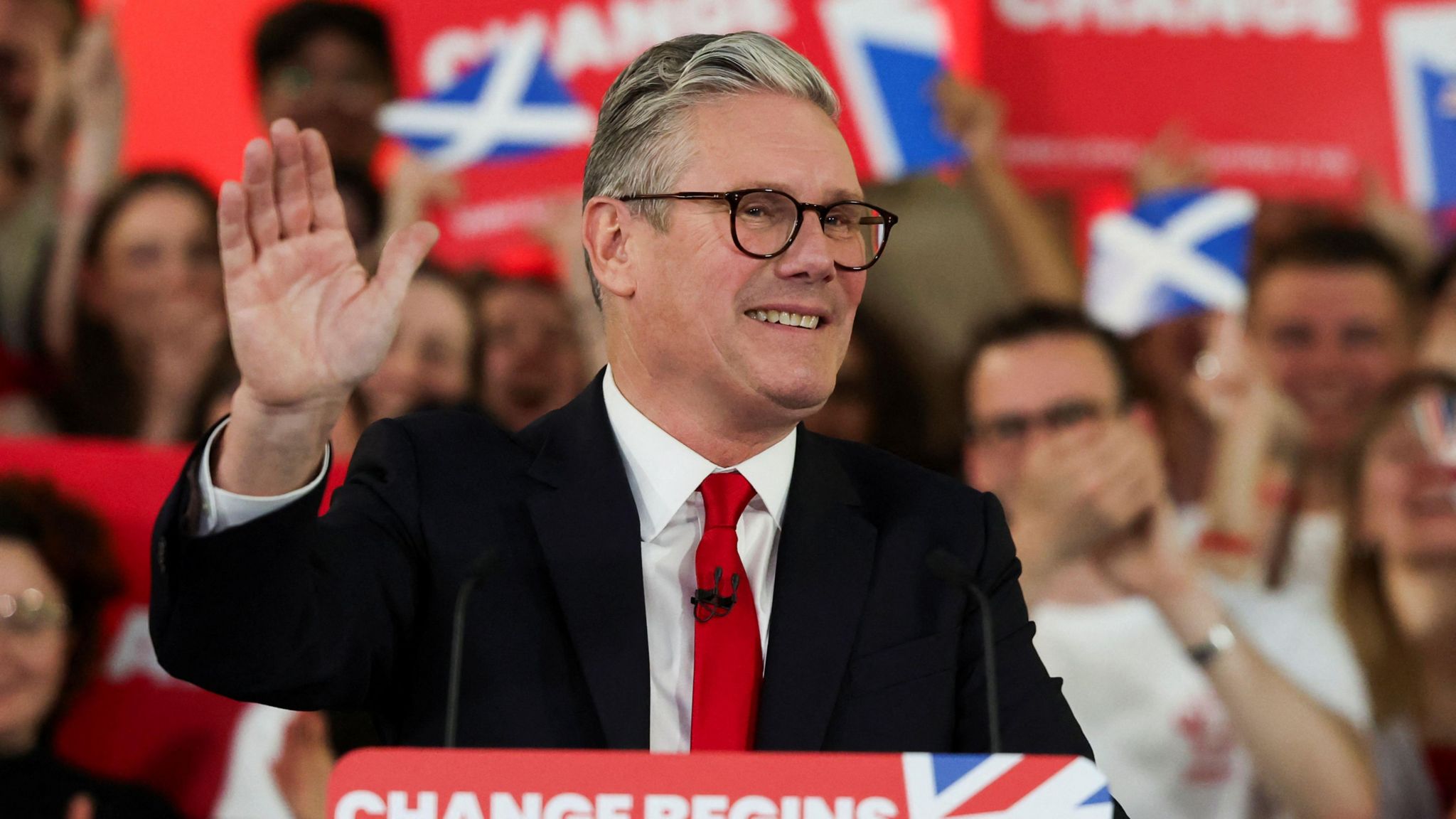 Keir Starmer Gives His First Speech As Prime Minister - BBC Newsround