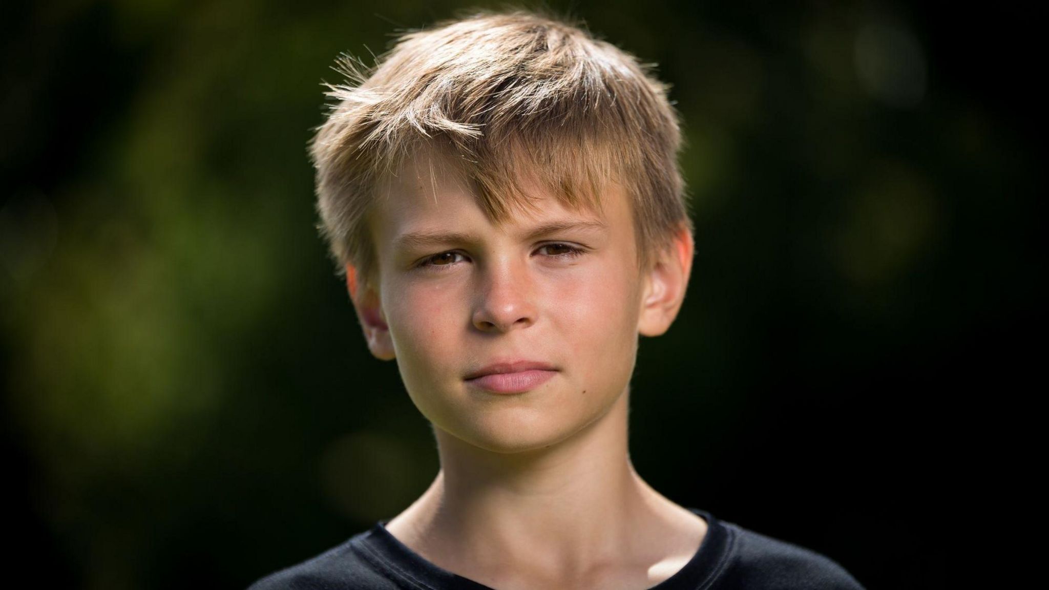 A head and shoulders shot of a Connor Todd who died aged 15 