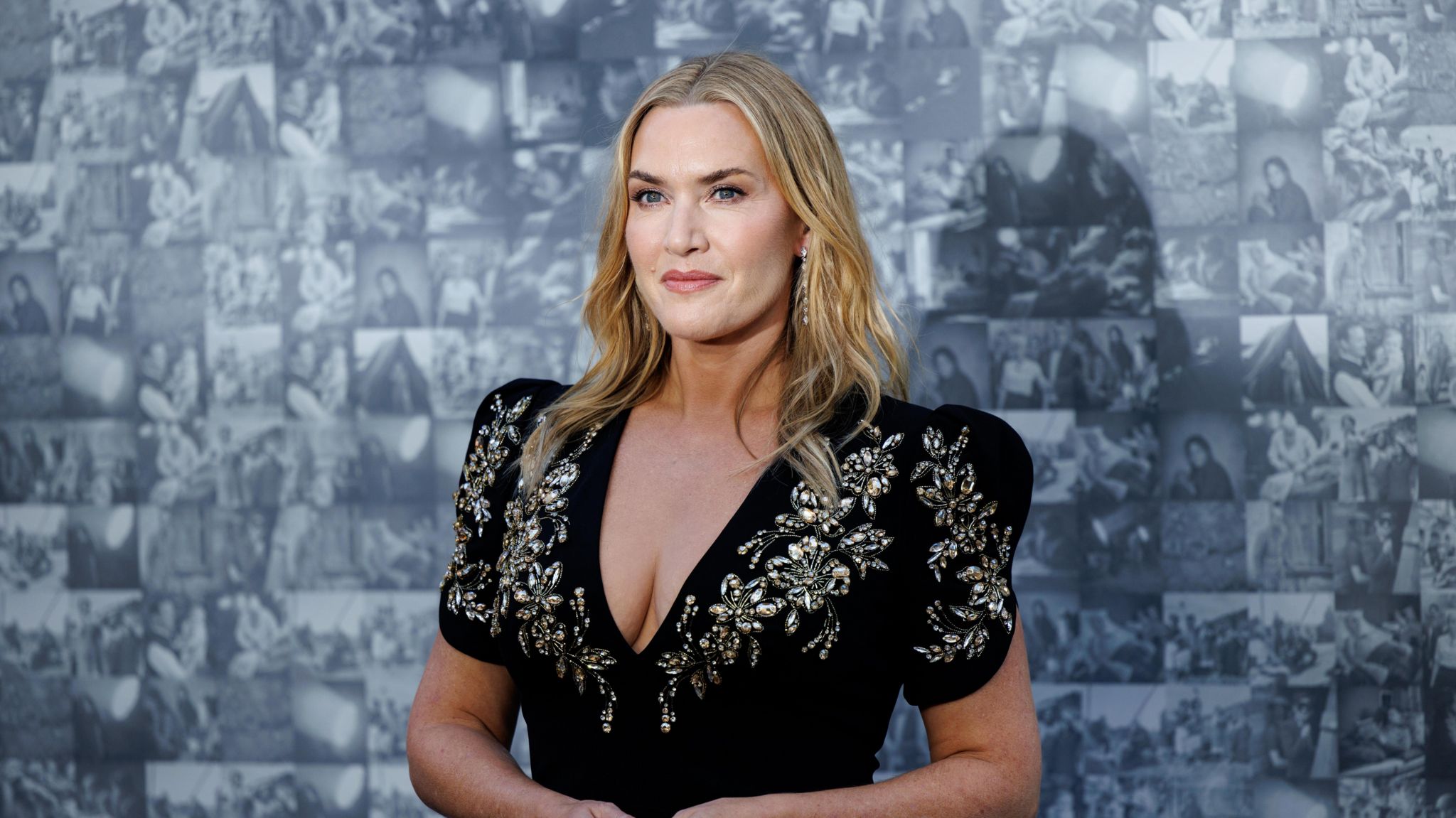 Kate Winslet at the UK premiere of Lee at Odeon Luxe Leicester Square