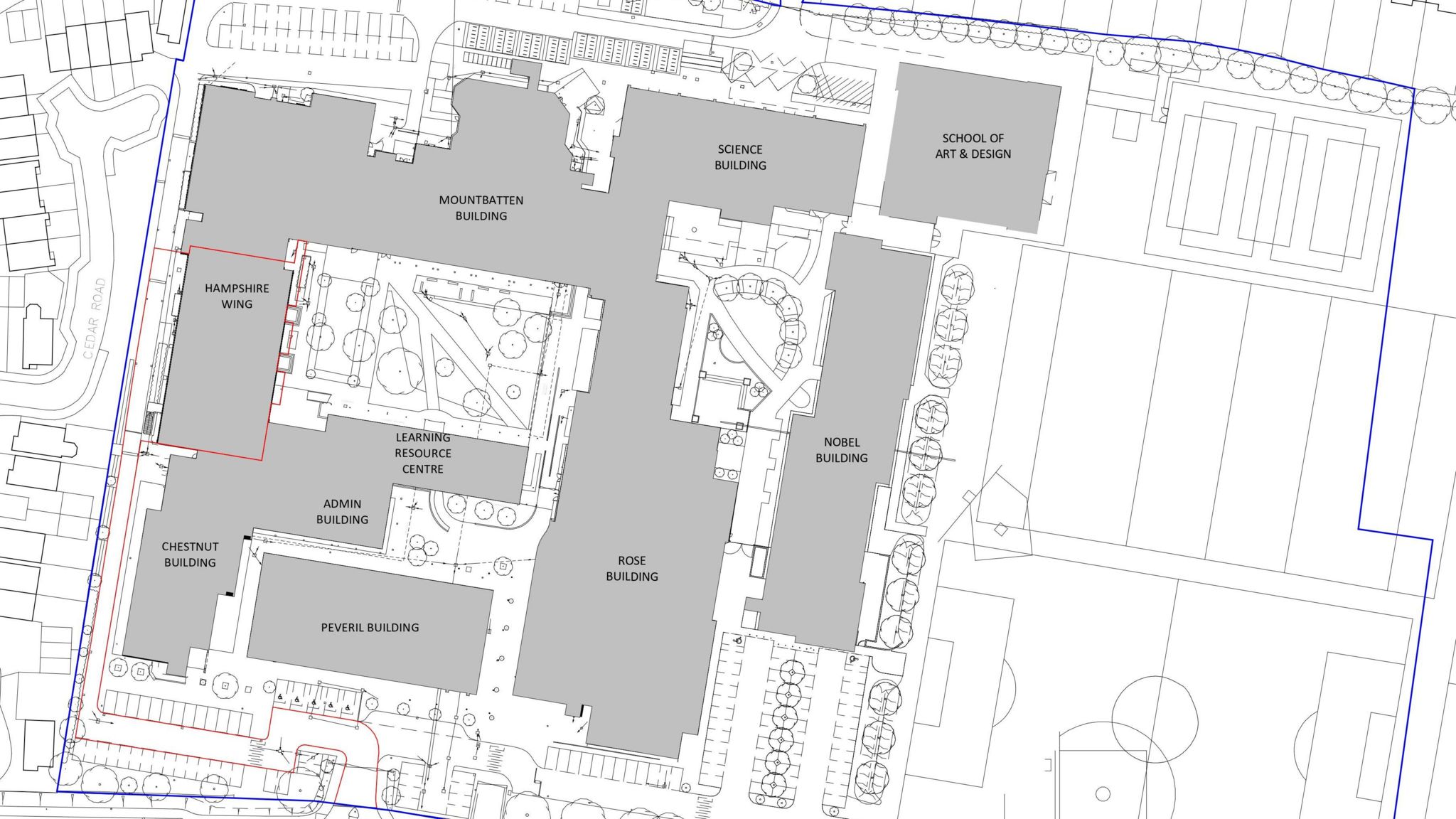 Barton Peveril Sixth Form College plans