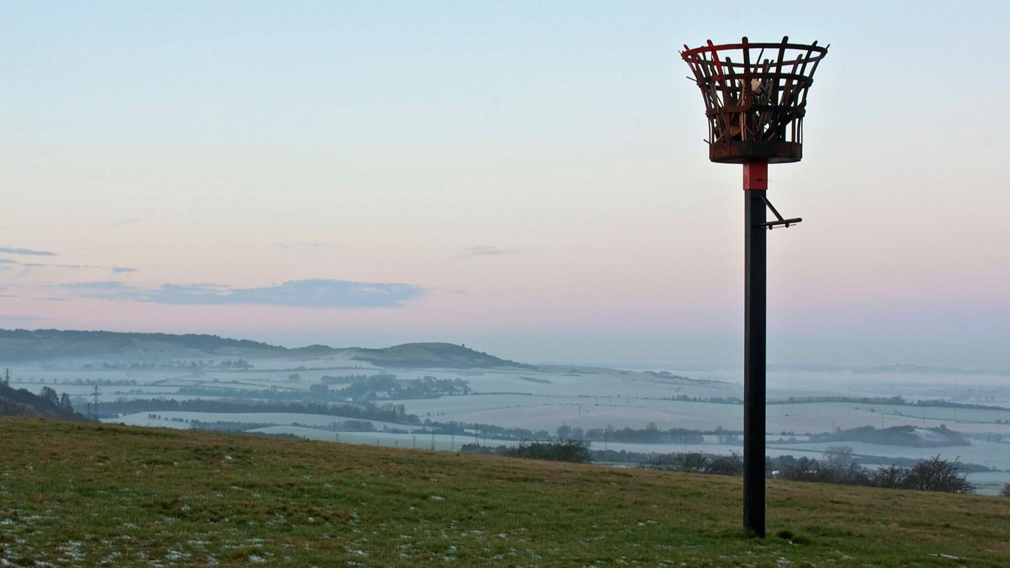 The beacon on Dunstable Downs