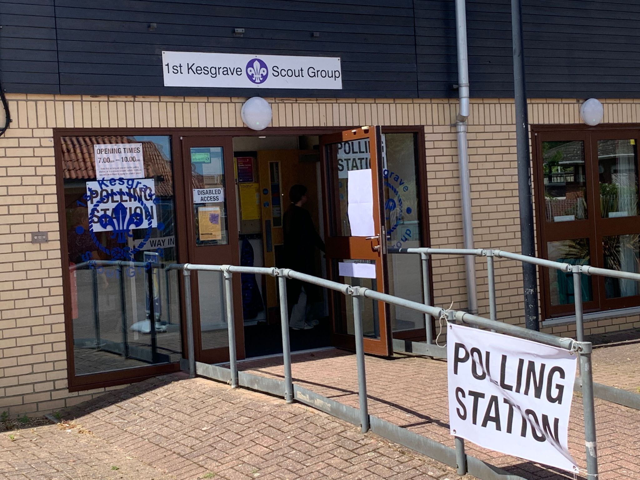 Polling station in Kesgrave