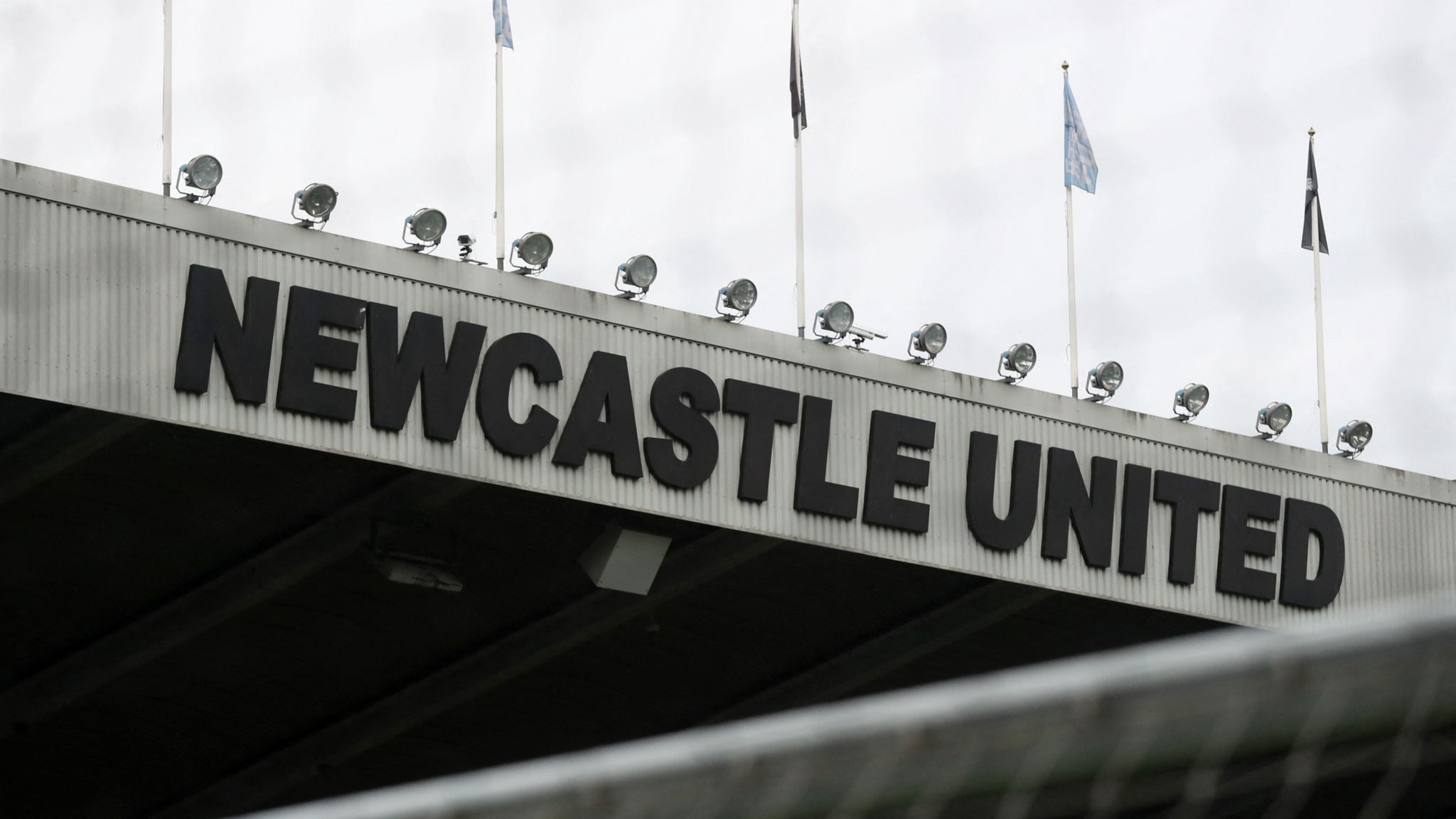 Newcastle United sign at St James' Park