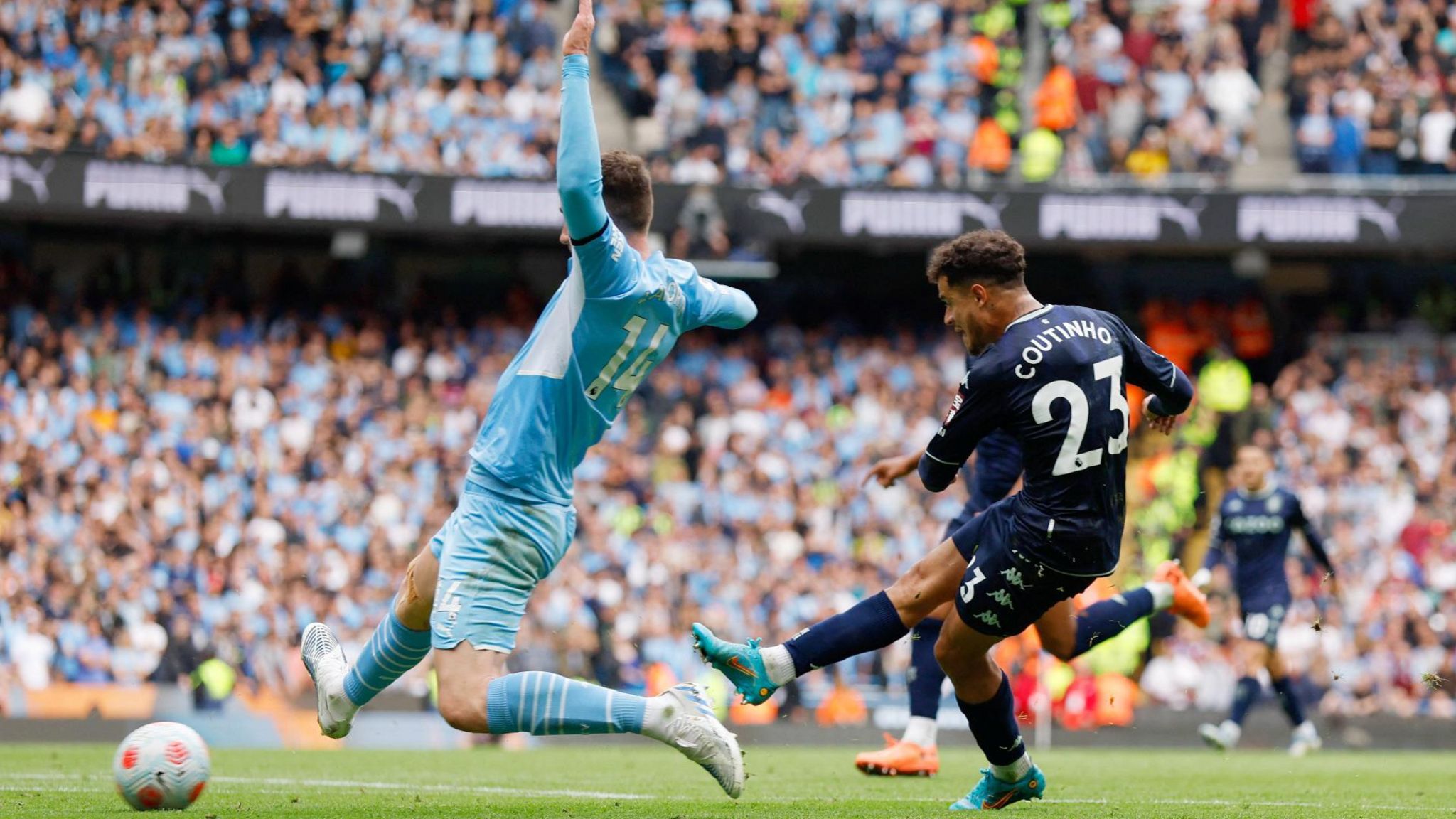 Manchester City 3-2 Aston Villa - Goals and highlights - Premier