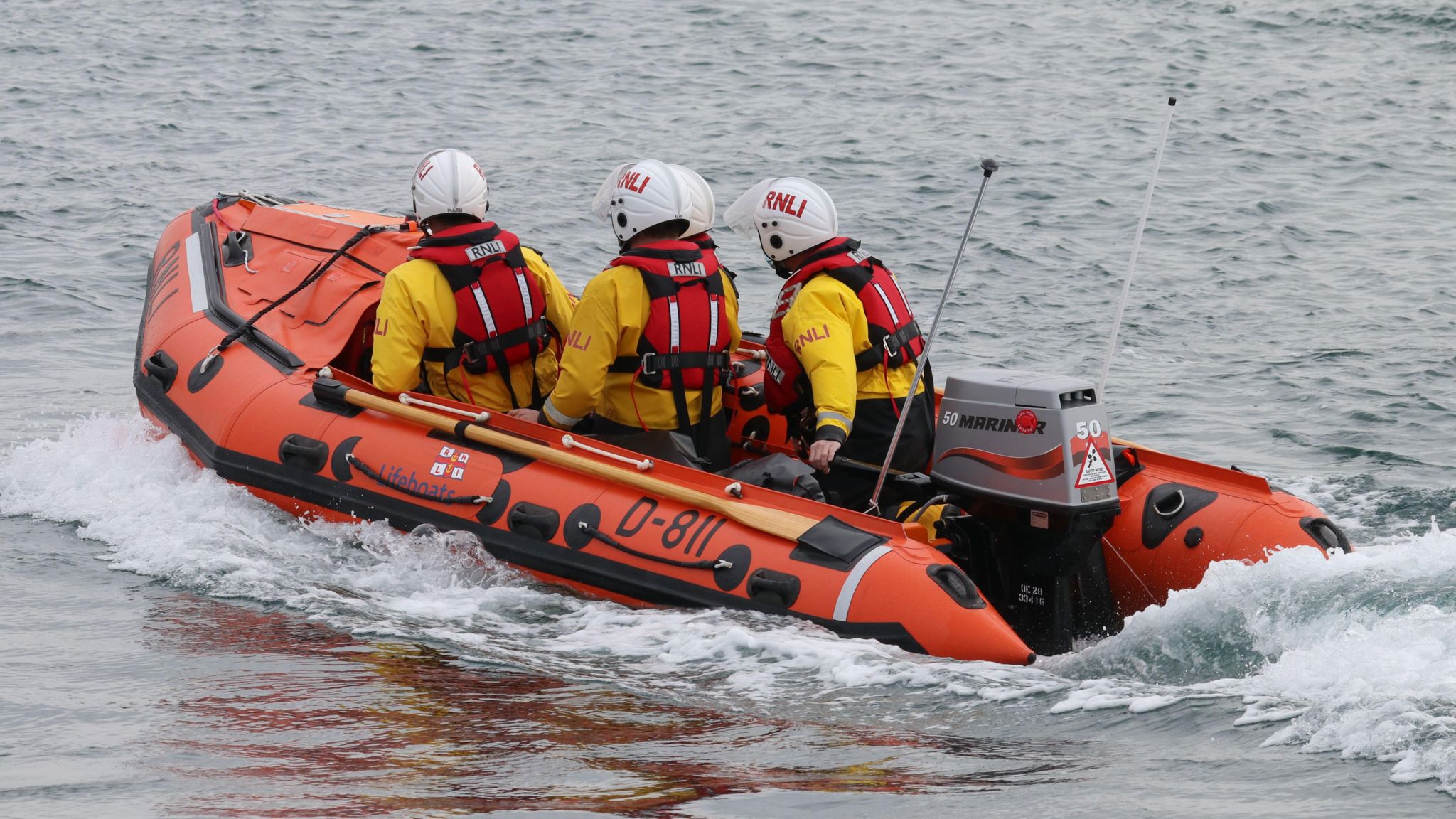 Pwllheli D class inshore lifeboat Robert J Wright 