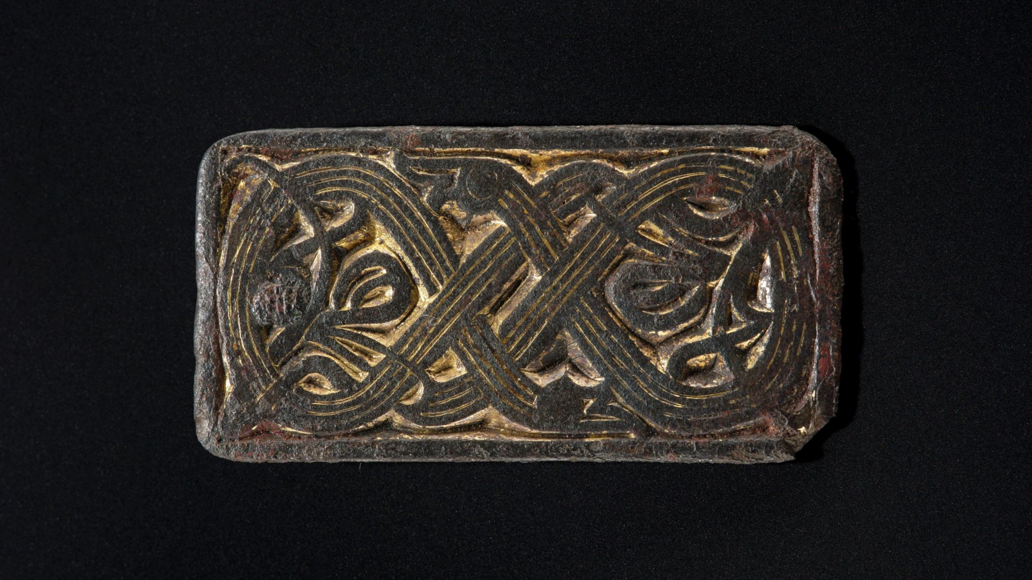 The Scandinavian cast gilded bronze mount