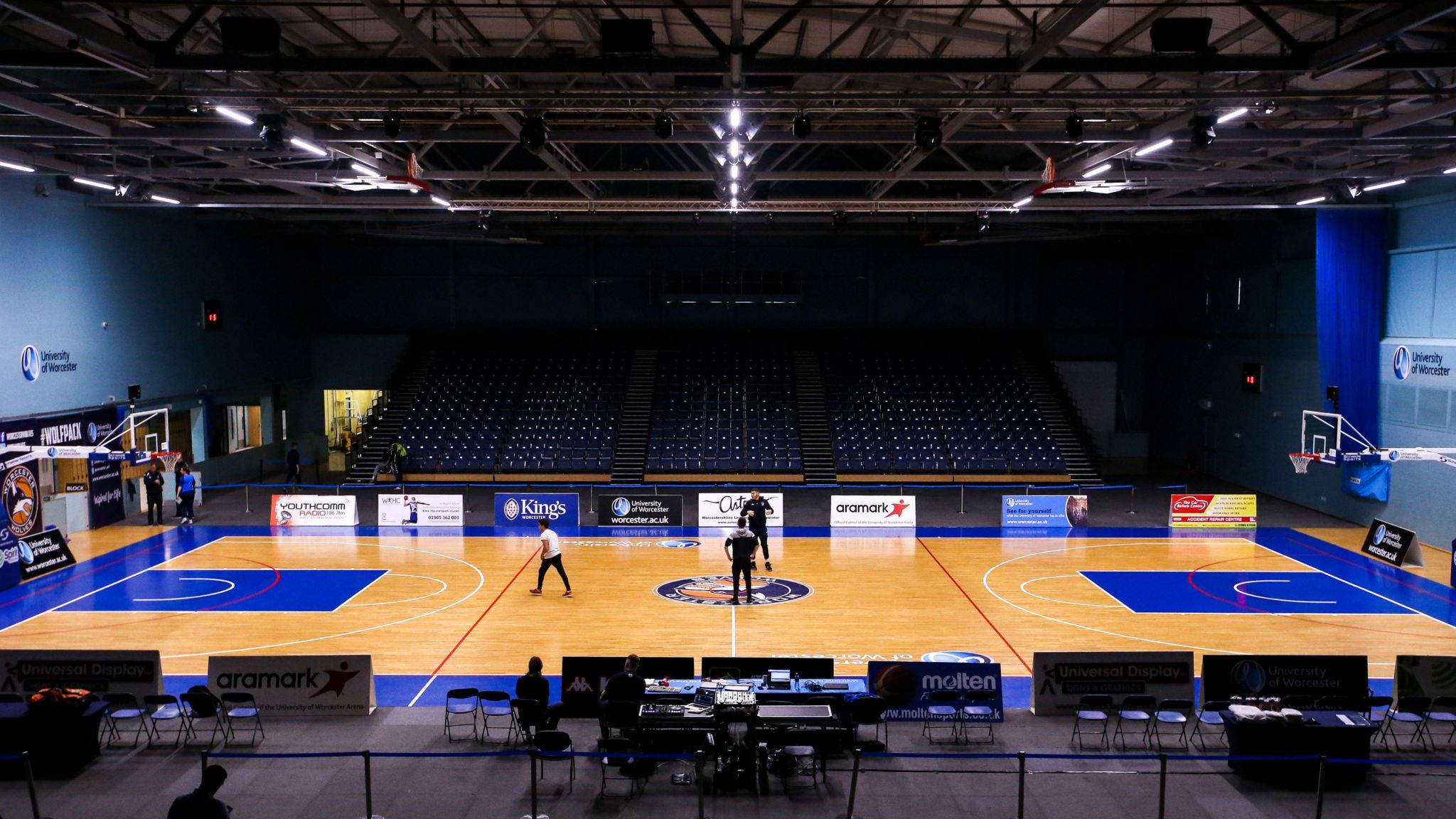 The 2,000-capacity University of Worcester Arena