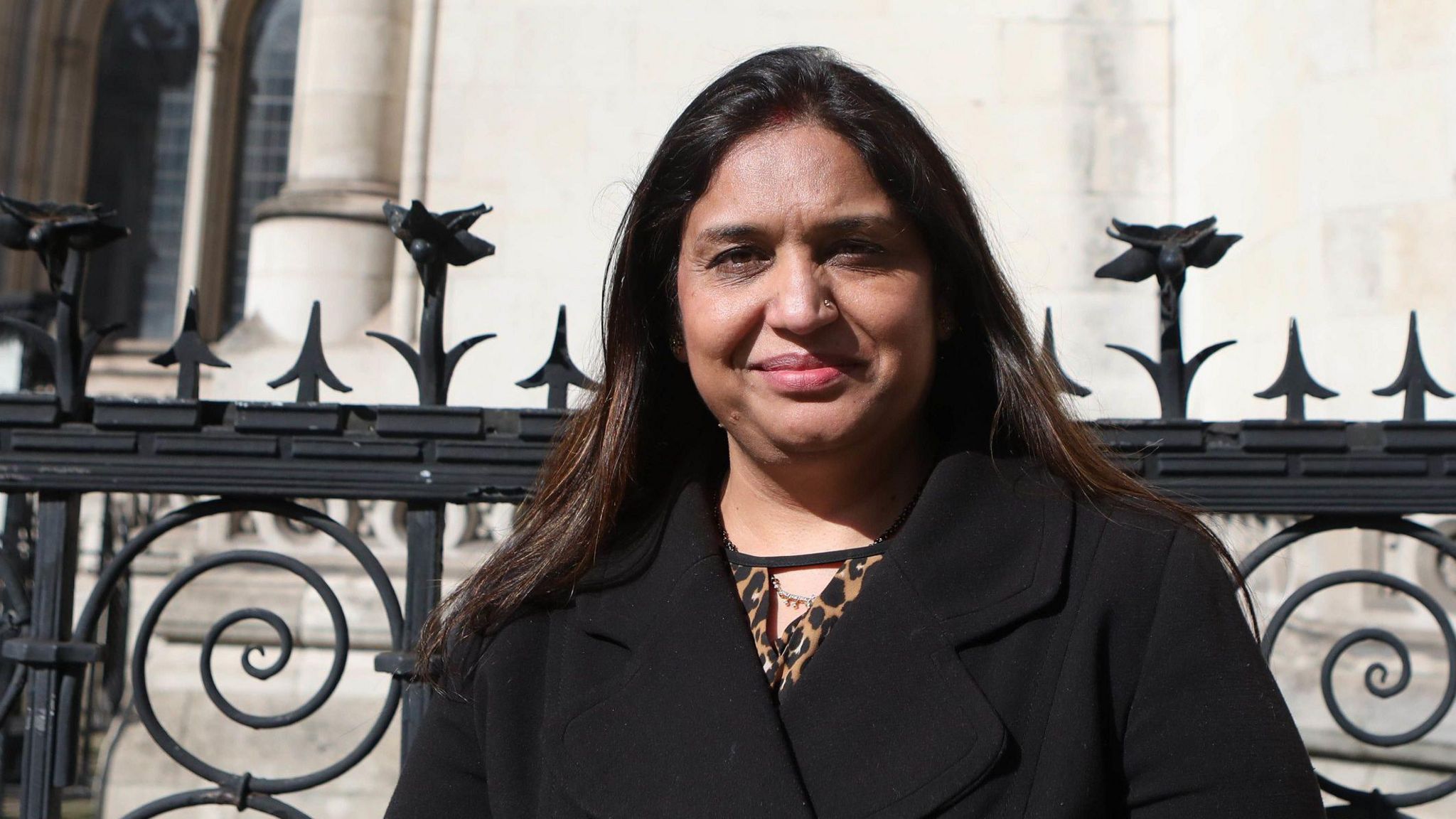 Seema Misra at the Royal Courts of Justice