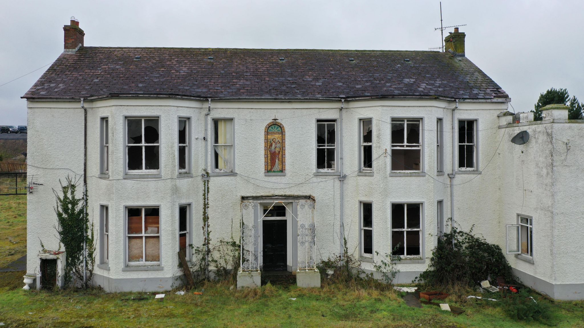 General views of the former Marianvale Mother and Bay home in Newry, run by the Good Shepherd Sisters in Newry, Northern Ireland.