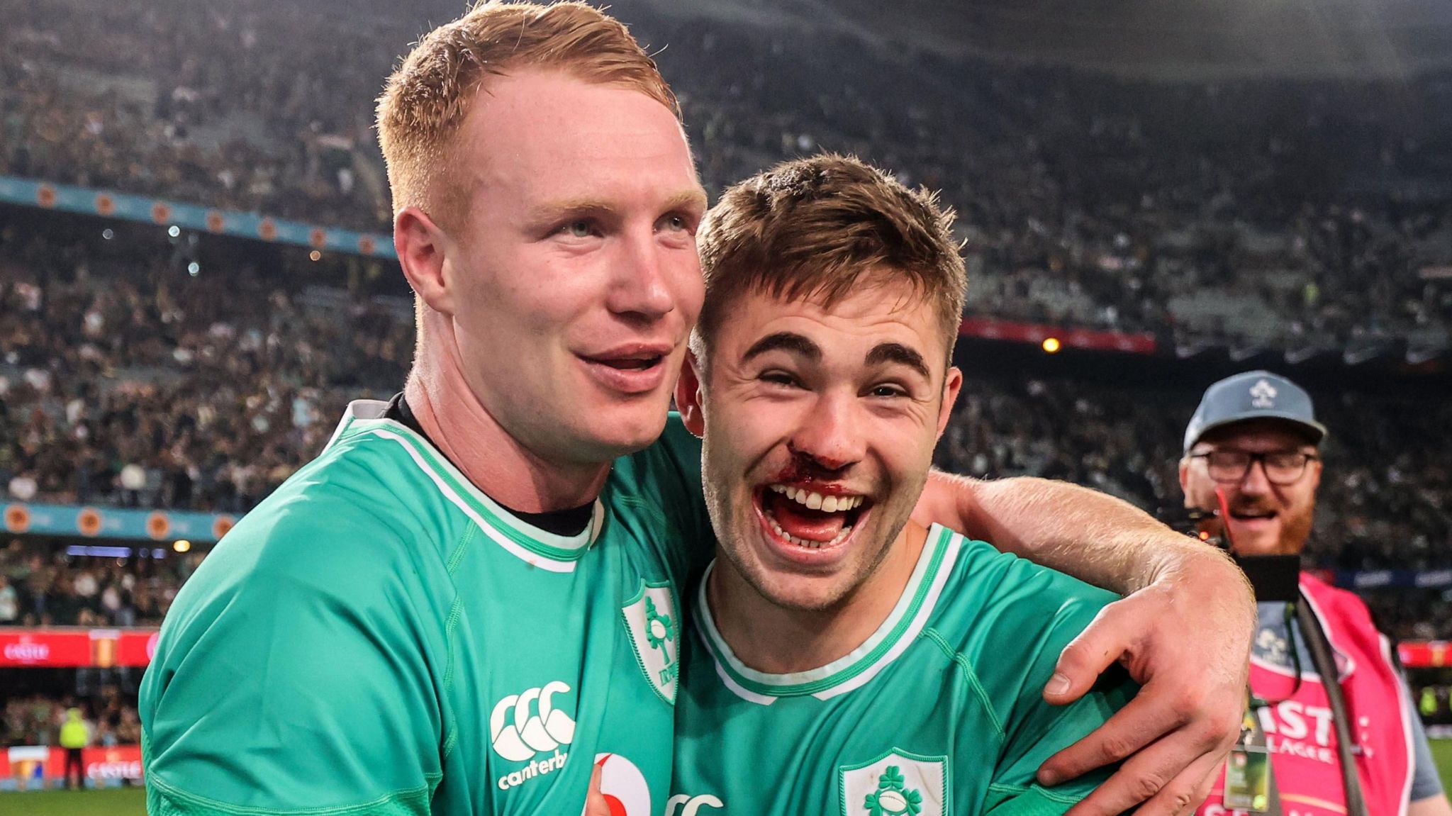 South Africa 24-25 Ireland: 'Pure elation' after Ciaran Frawley's ...