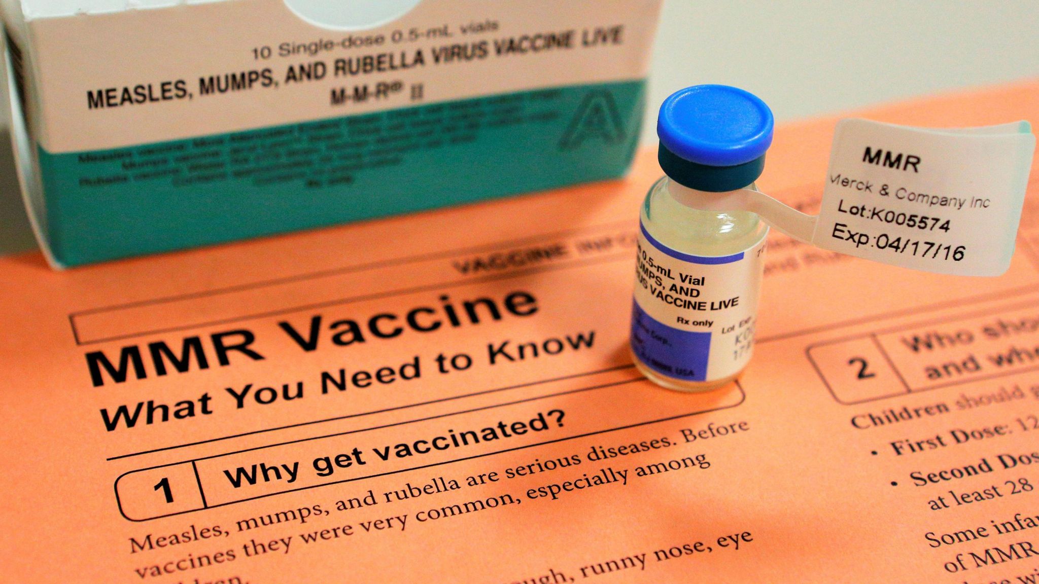 MMR vaccination fact sheet