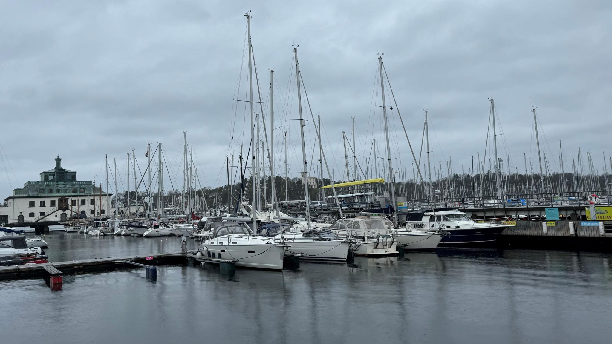 Boats in a marina in Oslo 