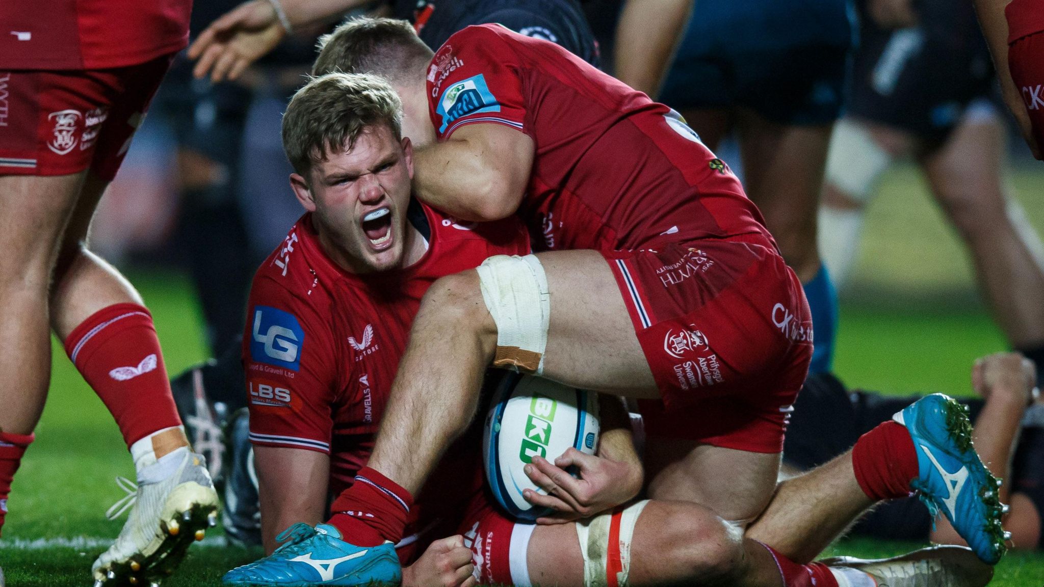 Scarlets back row Taine Plumtree returned to action last week after five months out injured