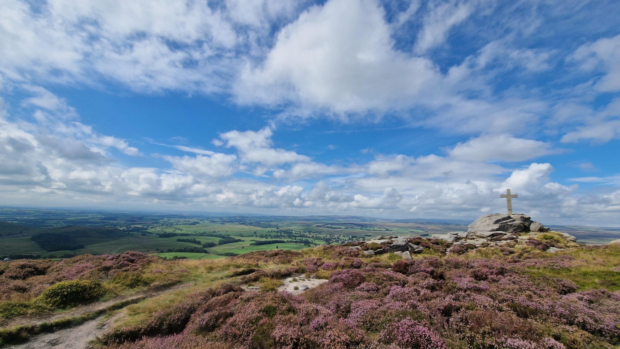 The heather at Rylstone