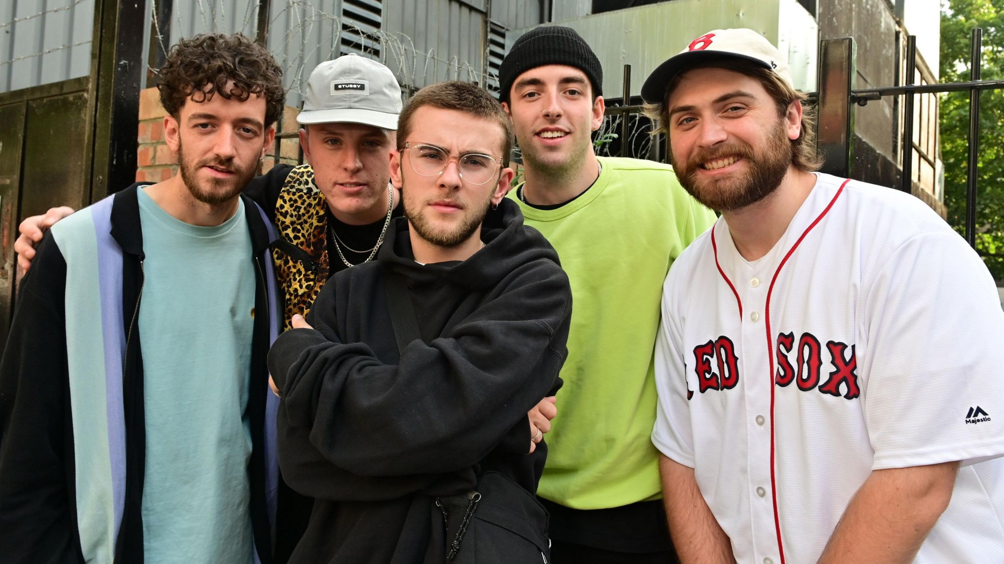 Easy Life (Murray Matravers: Vox, Keys, Trumpet, Samuel HewittBass, Moog, Sax, Oliver Cassidy: Drums, Jordan Birtles: Keys, Percussion, Lewis Berry: Guitar) perform a live session for Radio 1's Annie Mac show in Maida Vale studio 4 on Weds. 31 July 2019.