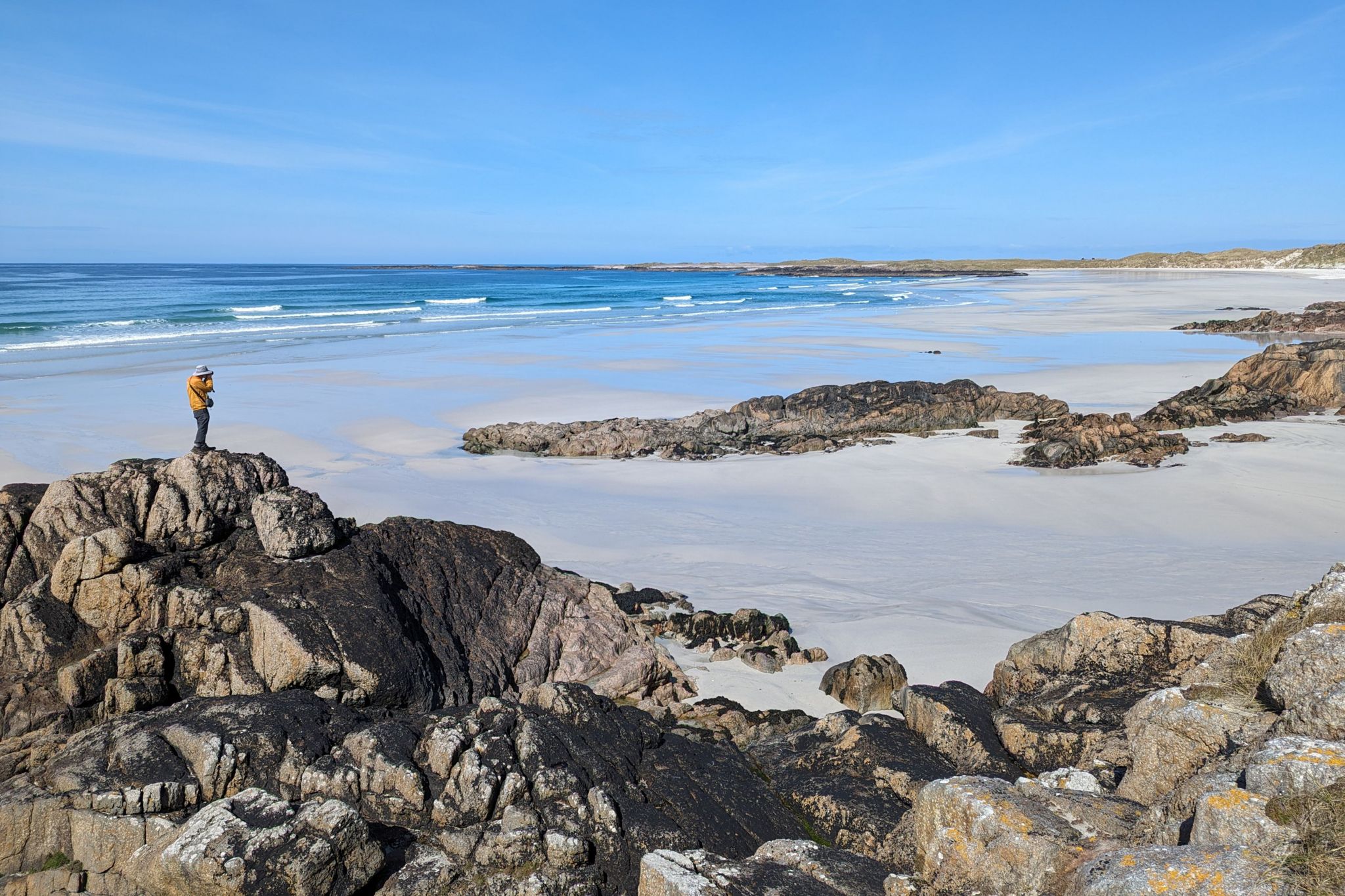 Helen opted for the Maze beach on Tiree as her favourite walk