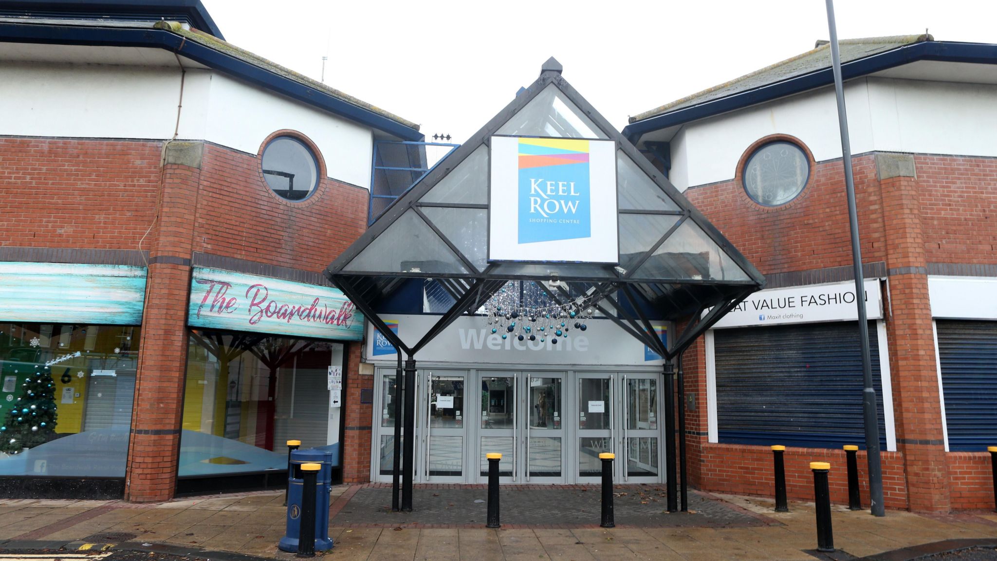 Keel Row Shopping Centre, in Blyth