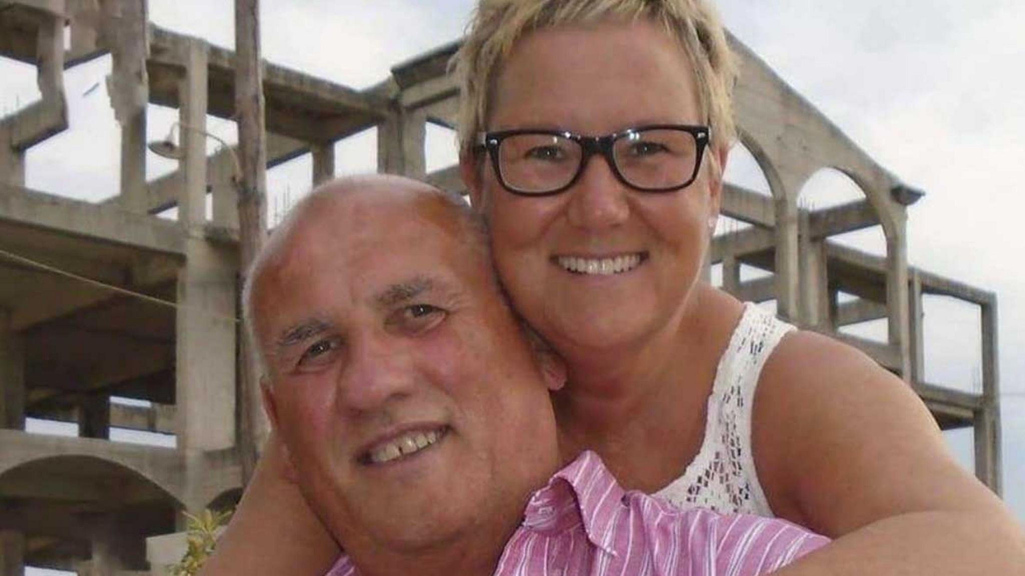 Tony Hedley, 68, with his wife Christine, 65