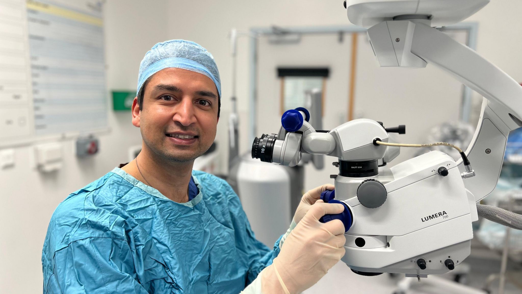 Chrishan Gunasekera, consultant ophthalmologist