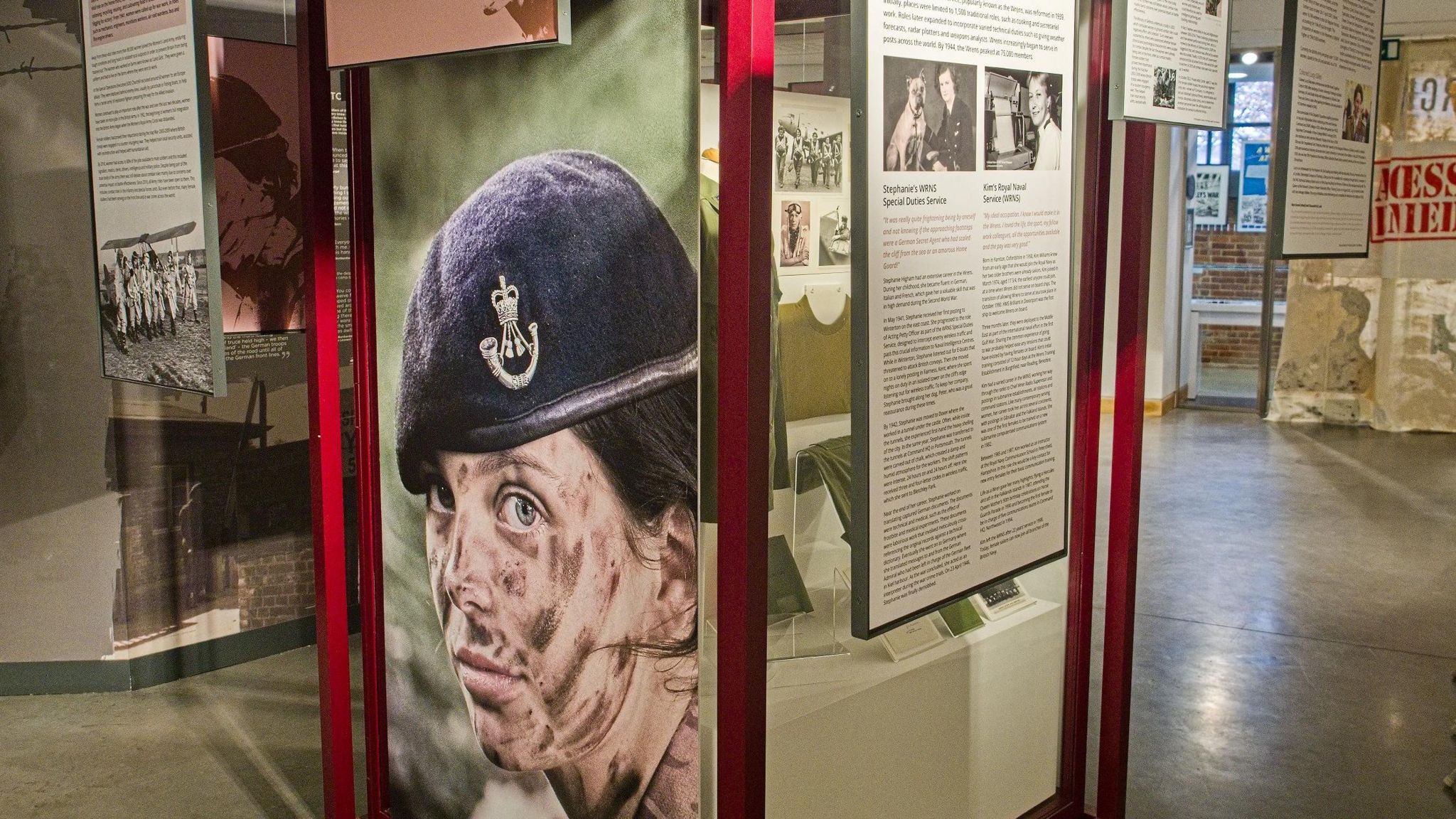 A Woman's War exhibition