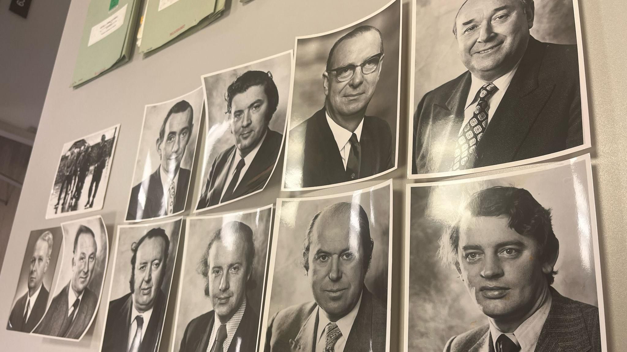 Photos of Stormont's 1970s-era ministers 