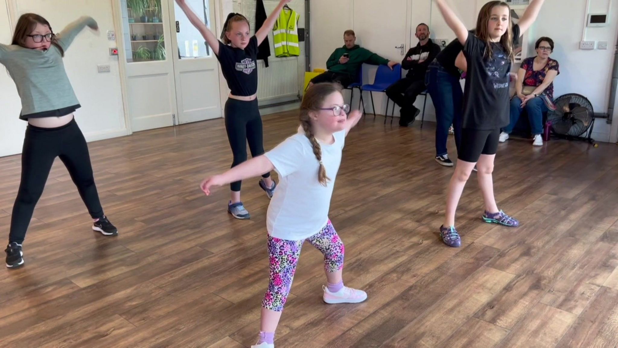 Children dancing at the SEND Dance Academy