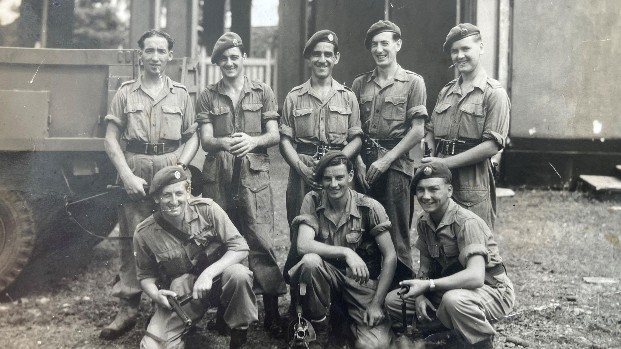 Photo of servicemen in WW2