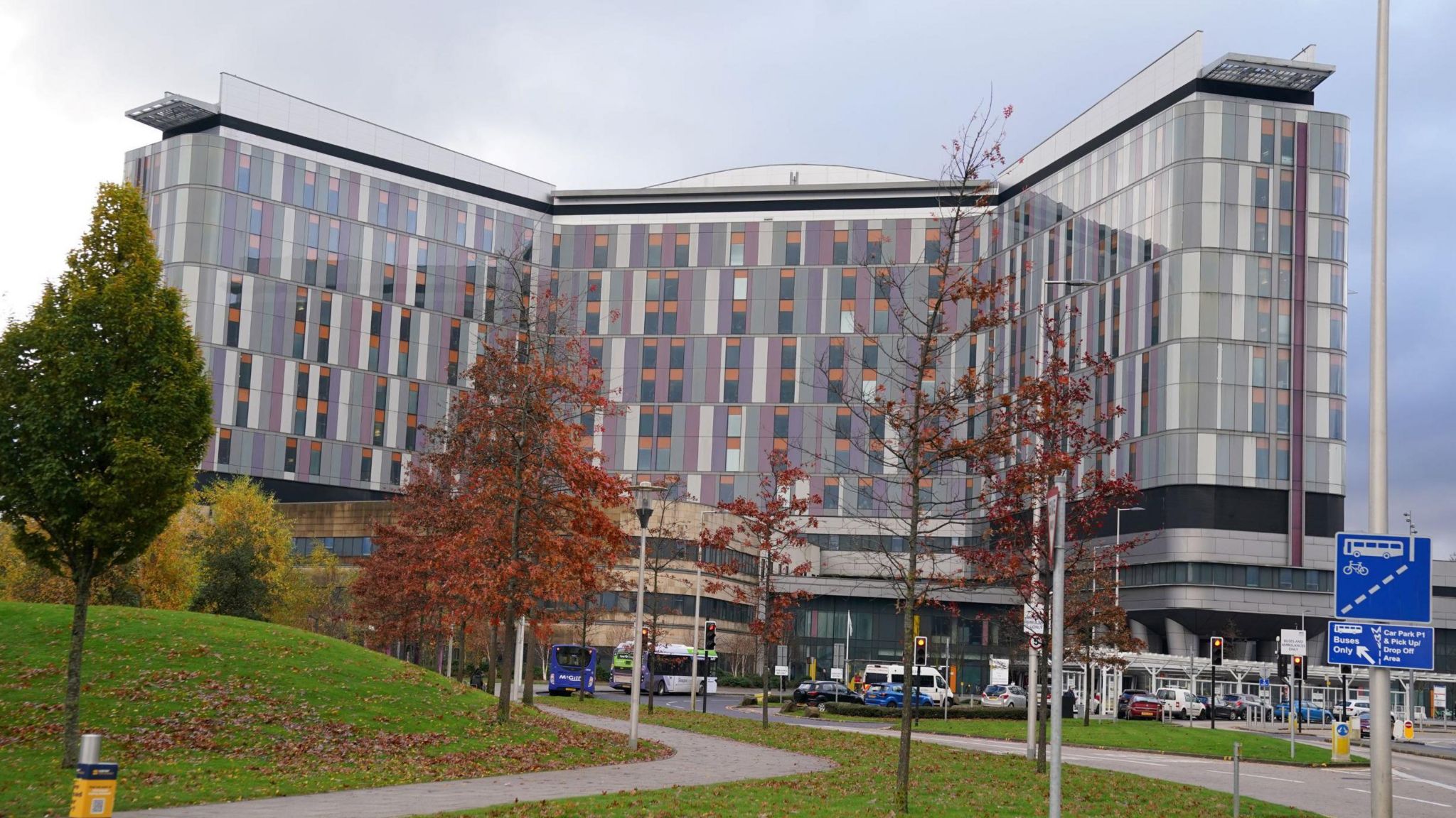 The Queen Elizabeth University hospital in Glasgow