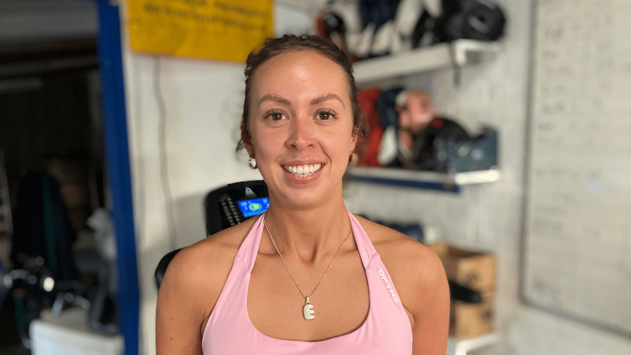 Emma Norris at White Cliffs Boxing Gym