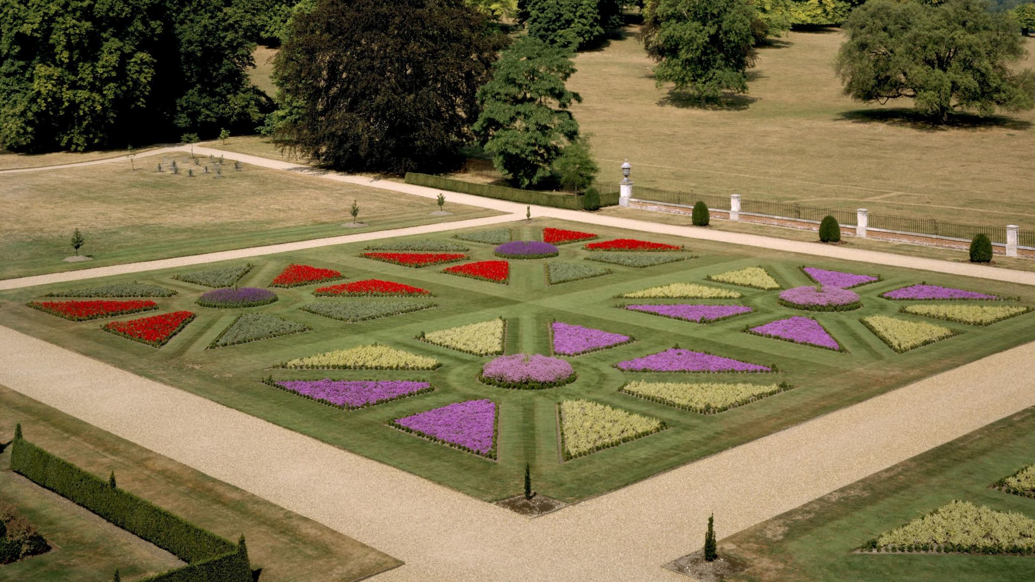 Wimpole Hall parterre