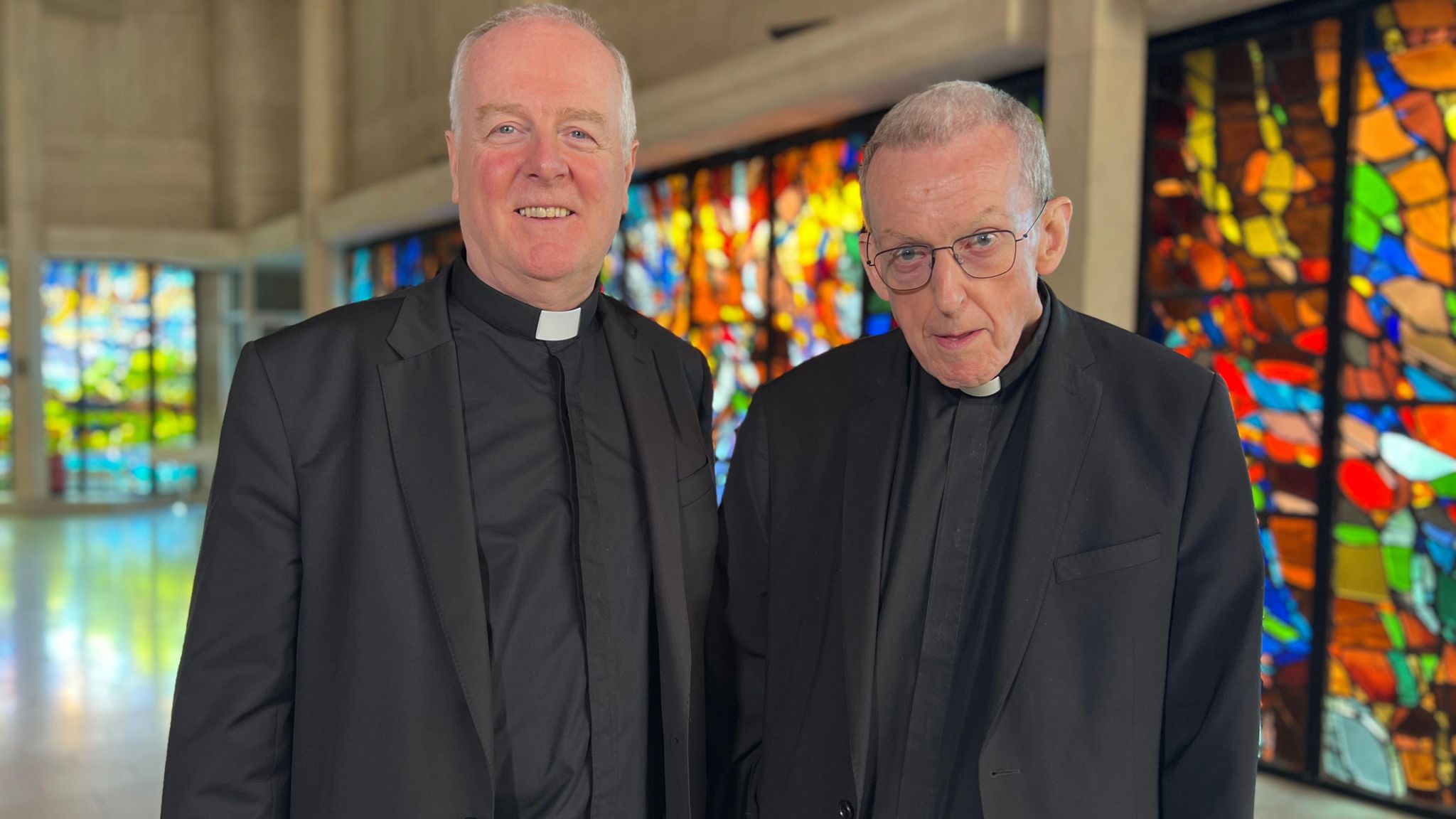 Bishop-Elect Bosco MacDonald and Declan Lang