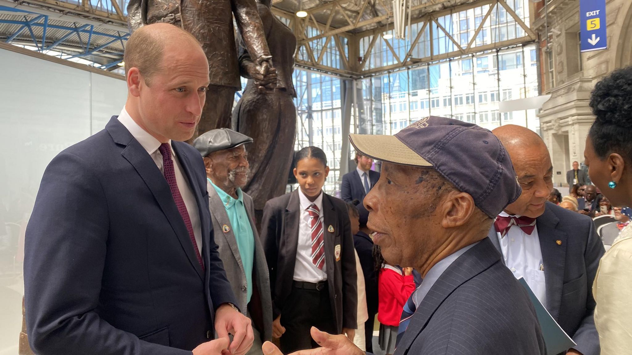 Siggy Cragwell meeting Prince William