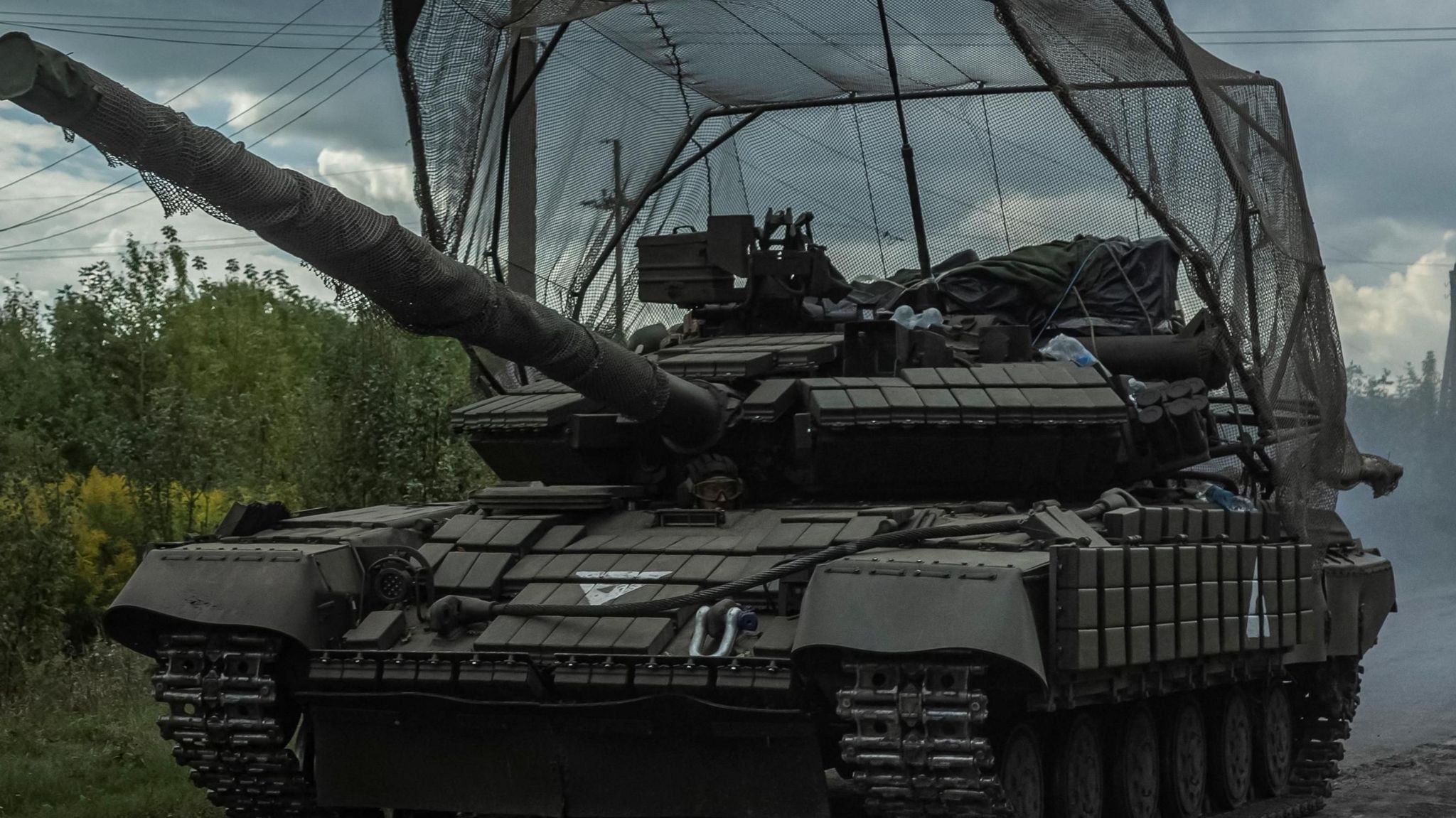 Ukrainian tanks