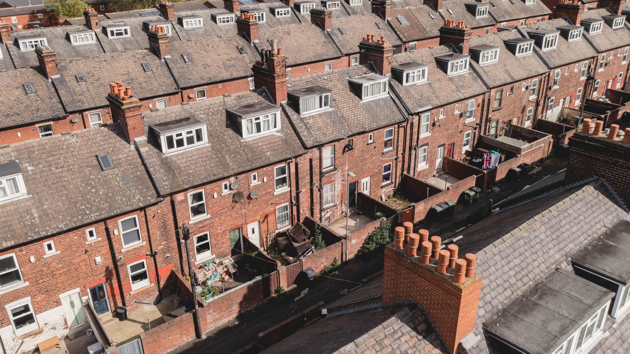 Generic council housing in Leeds.