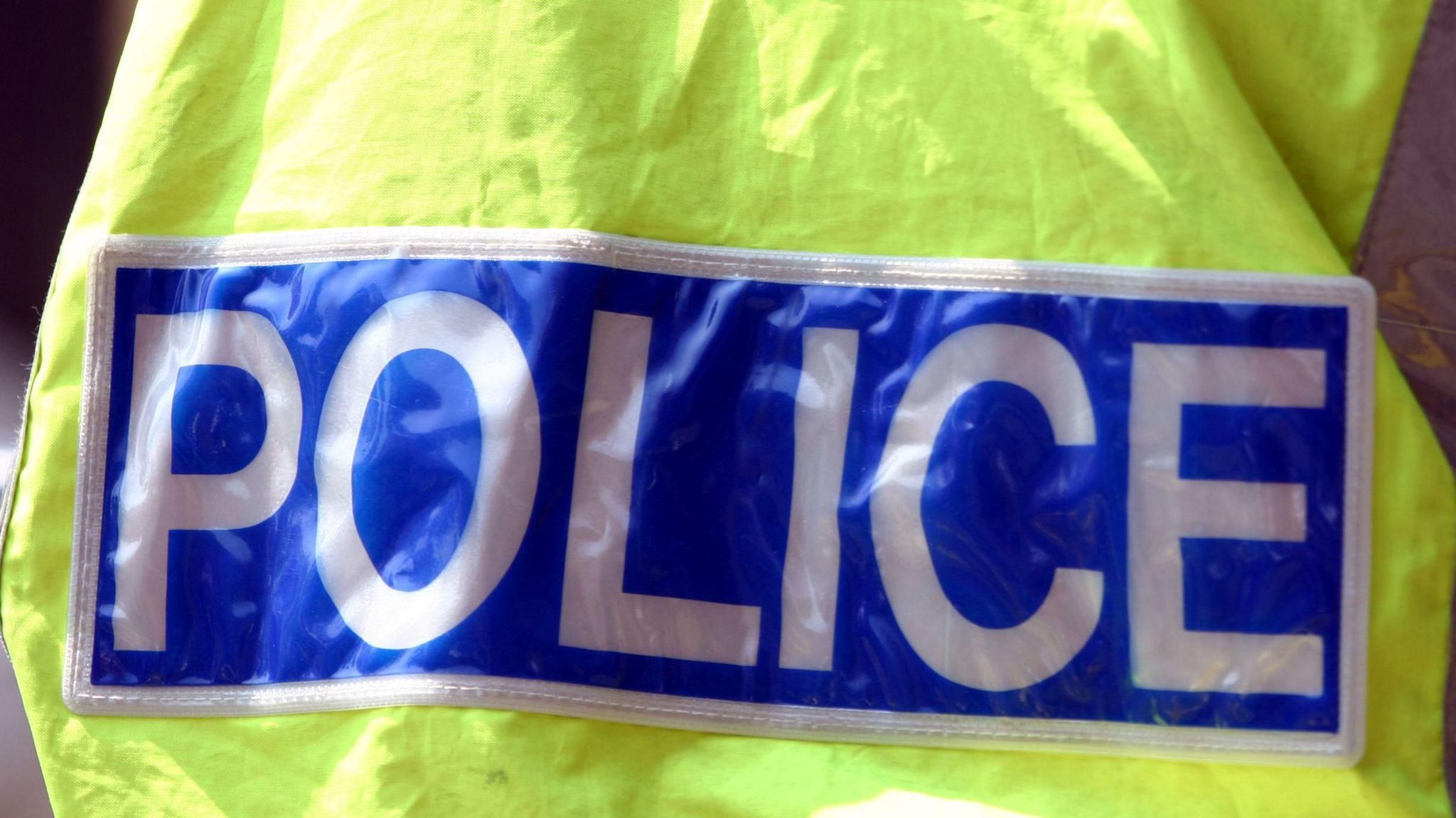 Generic police logo on jacket 
