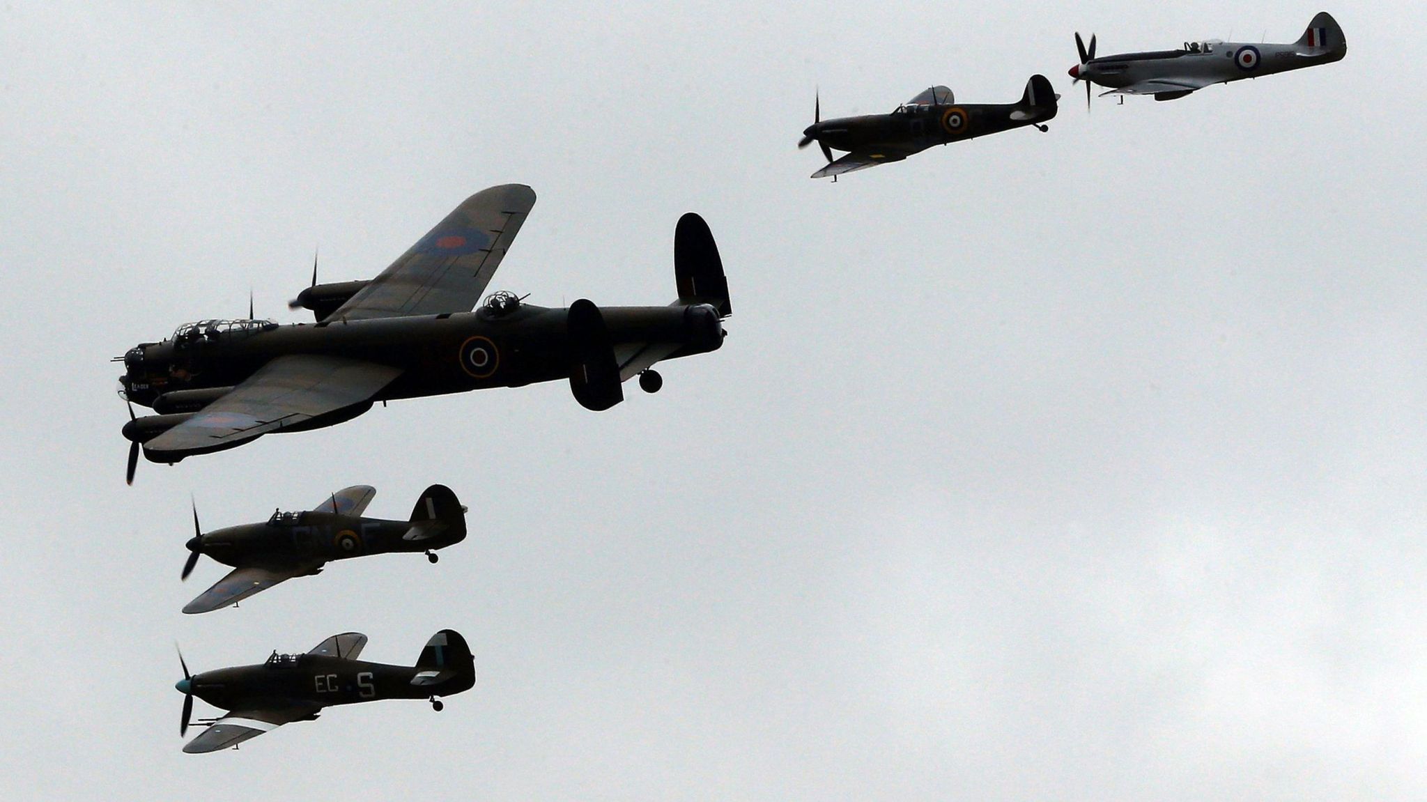 Battle of Britain Memorial Flight planes